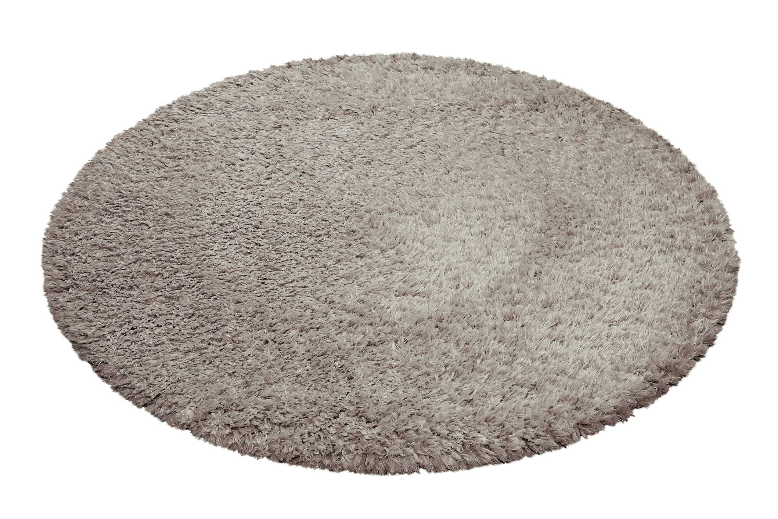 Esprit Teppich Rund Beige Sand weich soft & nachhaltig 