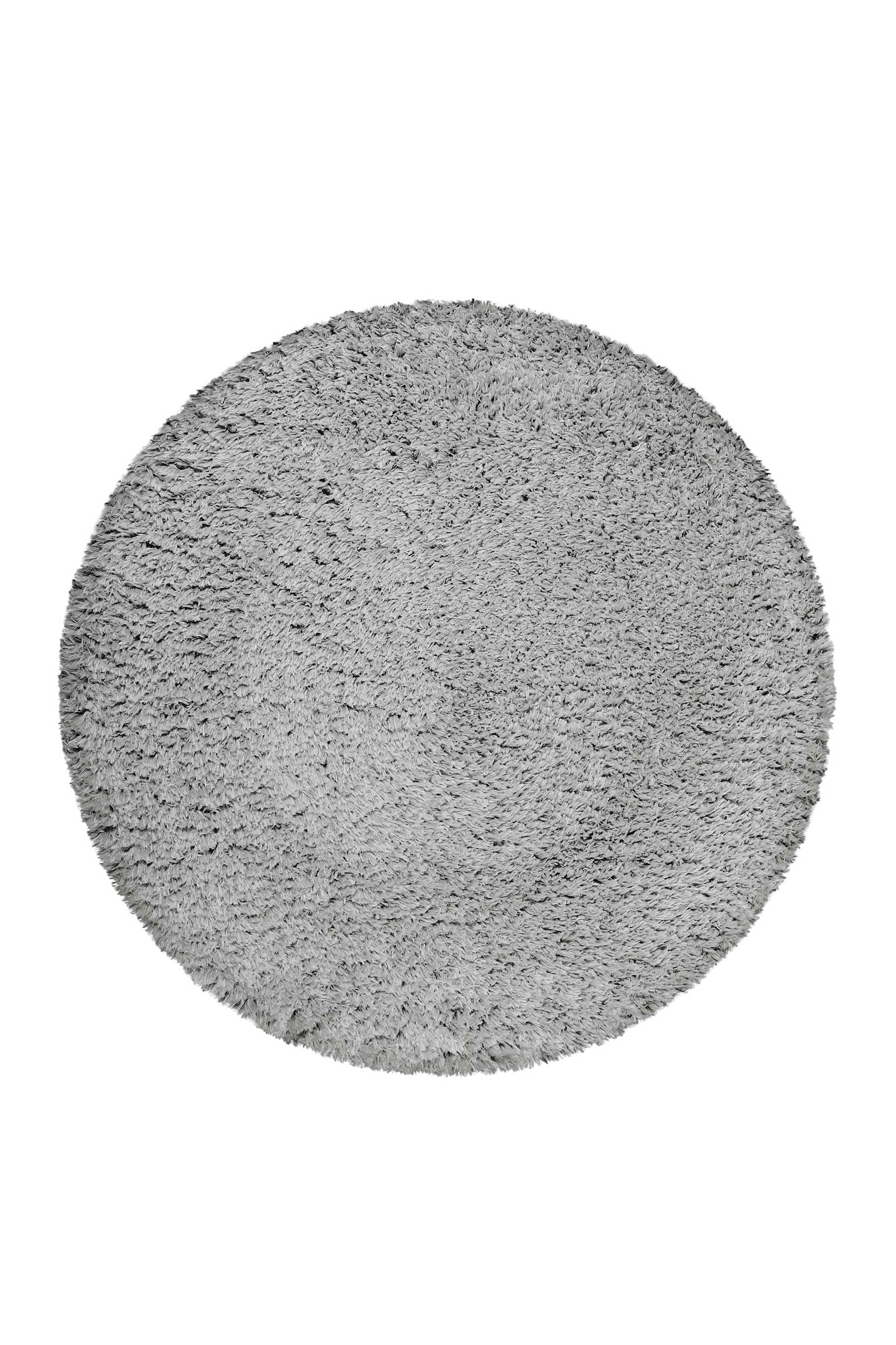 Esprit Teppich Rund Grau weich soft & nachhaltig 