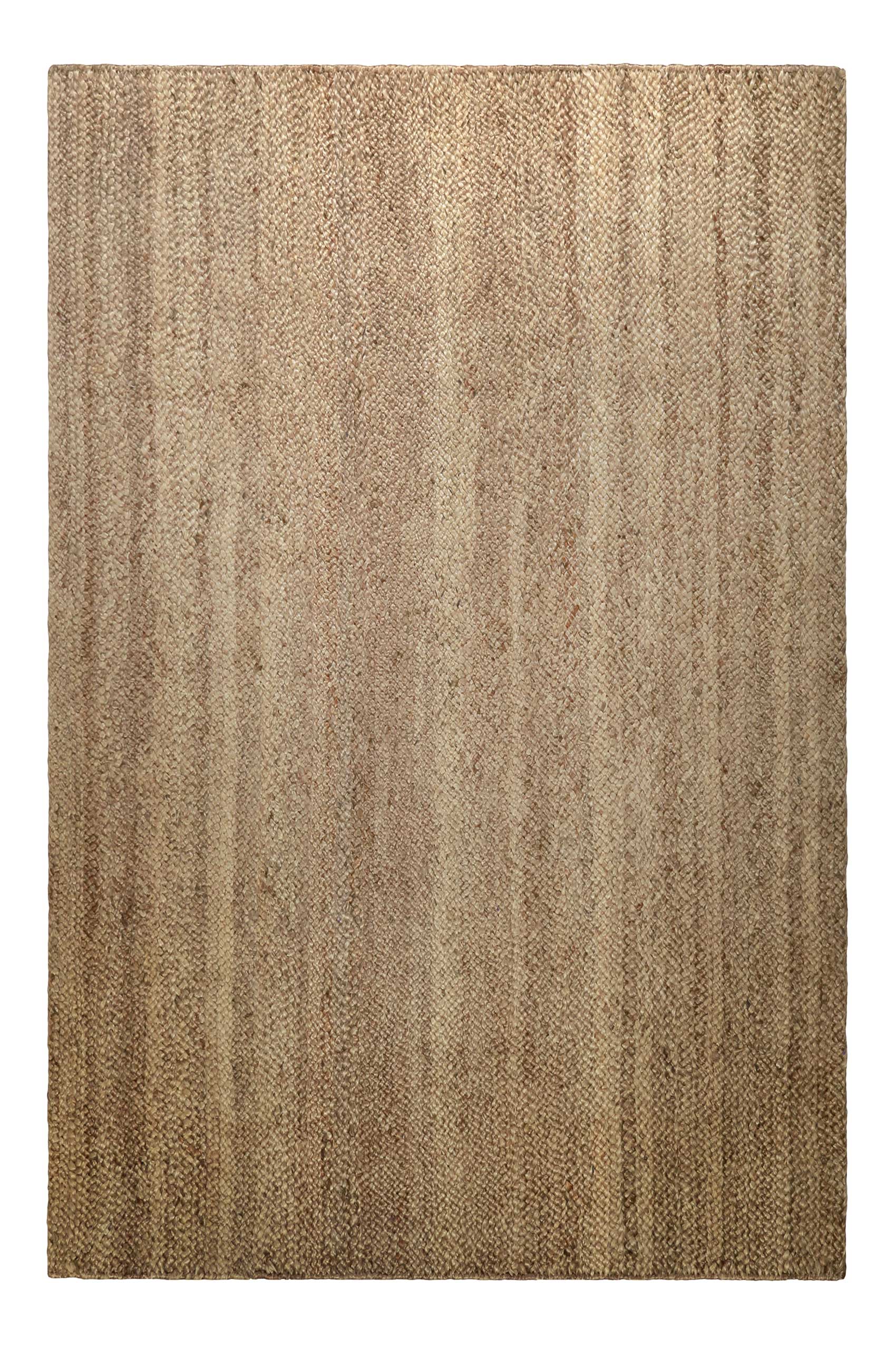 Nachhaltiger Teppich Natur Braun aus Jute 
