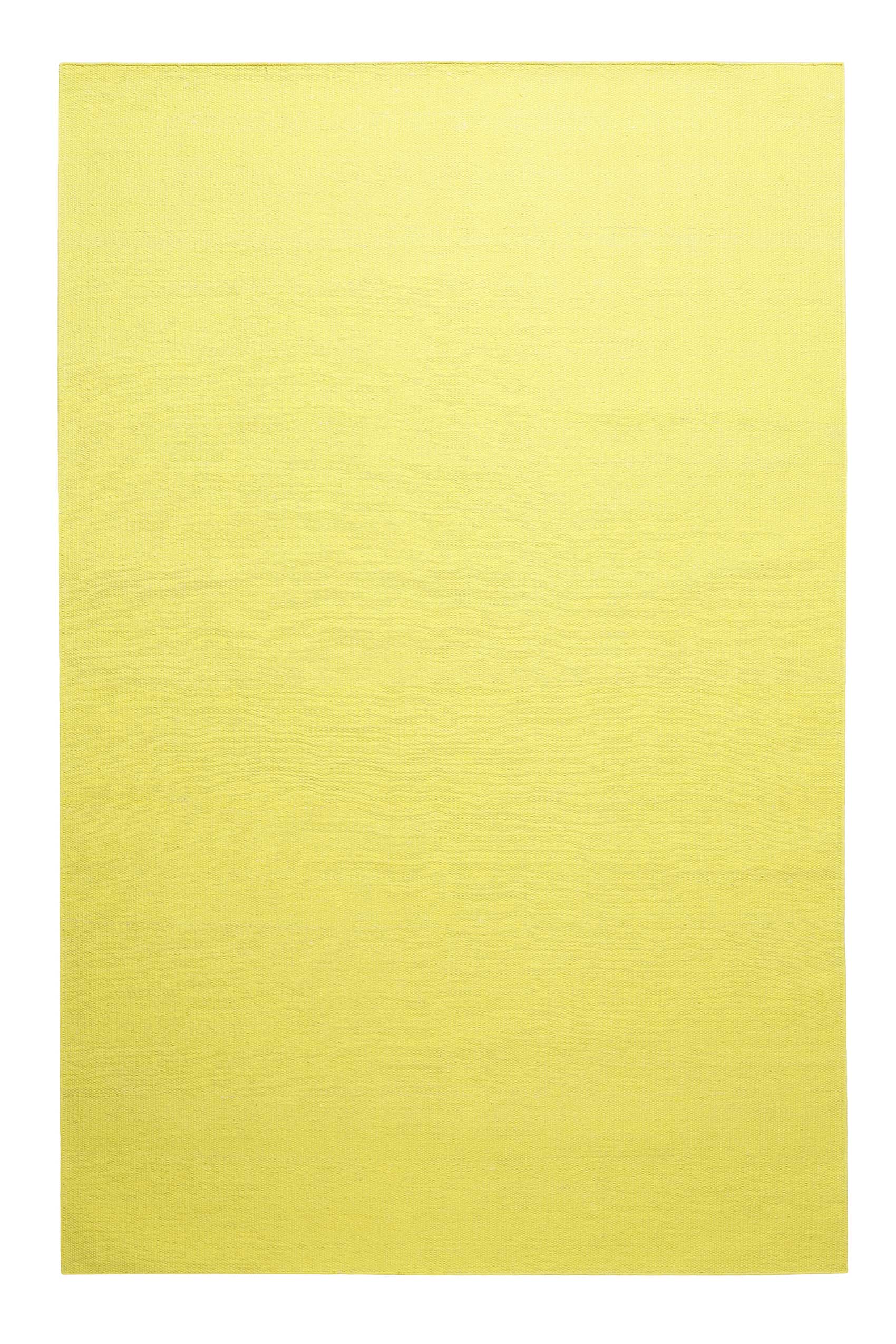 Kelim Teppich Gelb aus Baumwolle » Nizza « Green Looop - Ansicht 1