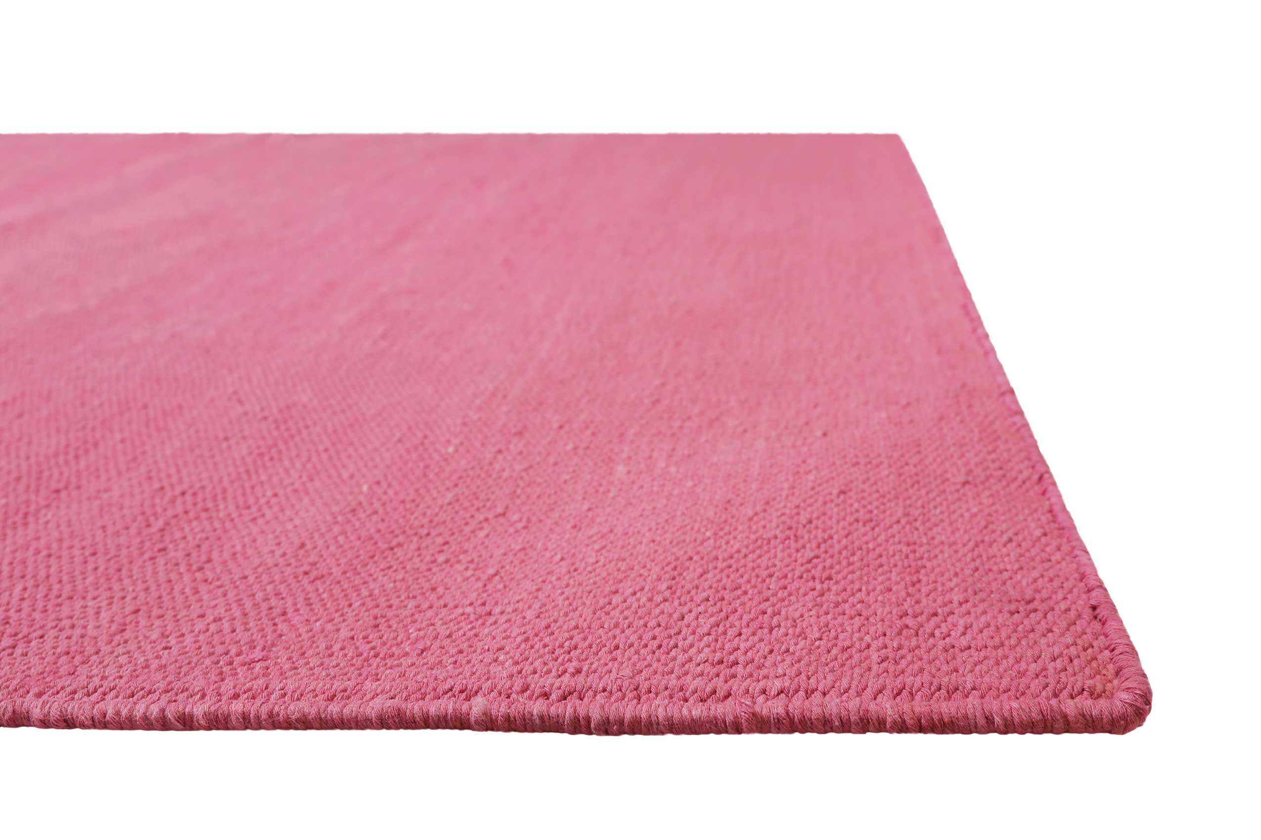 Kelim Teppich Pink aus Baumwolle » Nizza « Green Looop - Ansicht 3