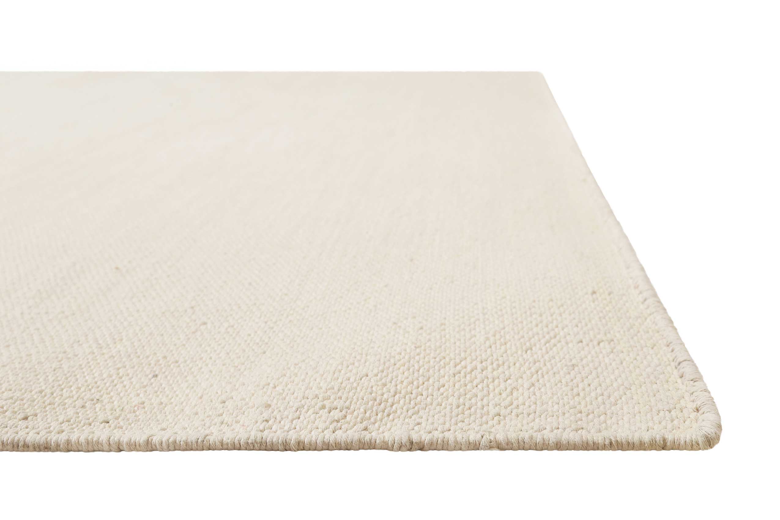 Kelim Teppich Beige aus Baumwolle » Nizza « Green Looop - Ansicht 3