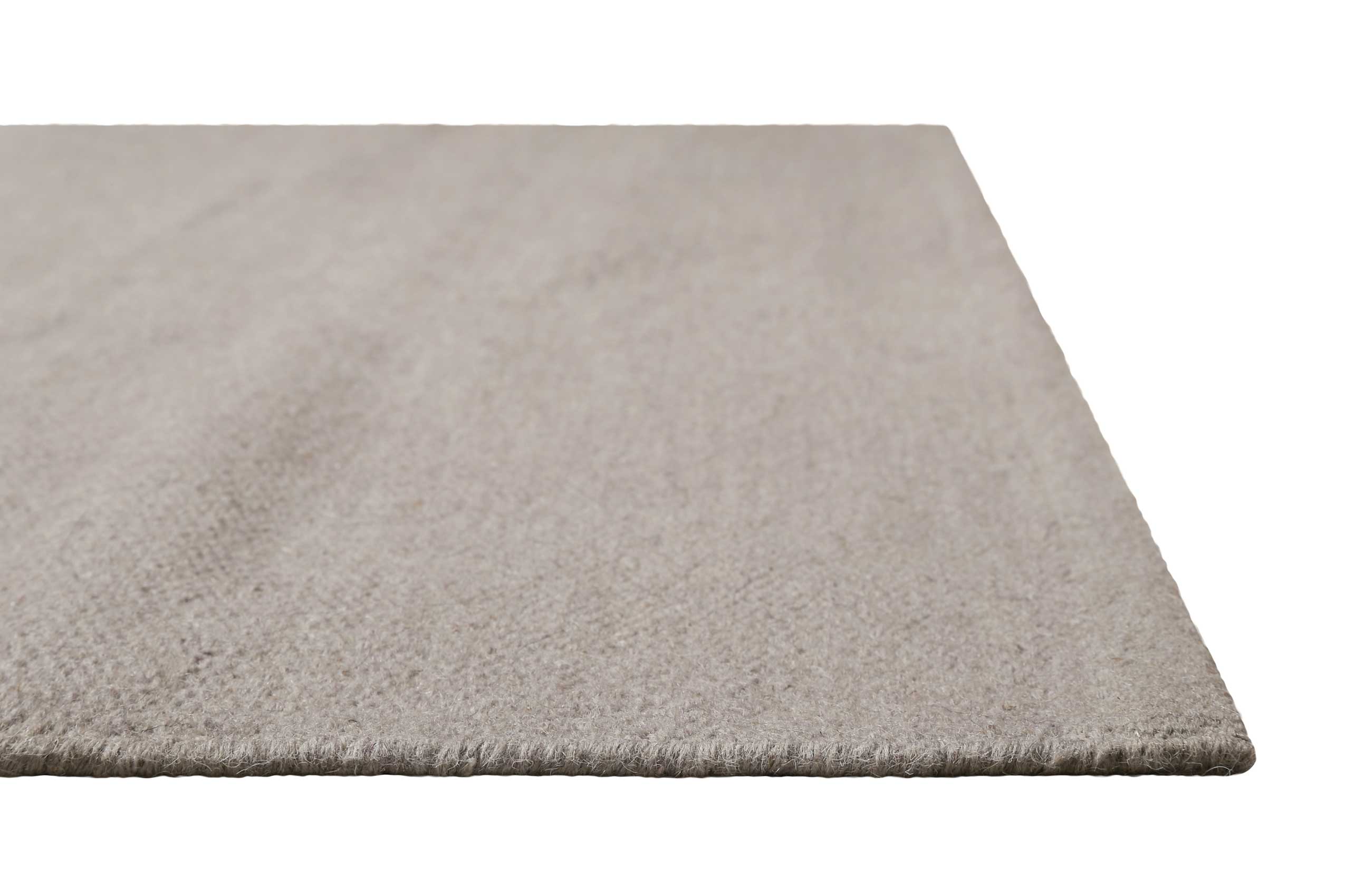 Kelim Teppich Grau Beige aus Wolle » Perpignan « Green Looop - Ansicht 3