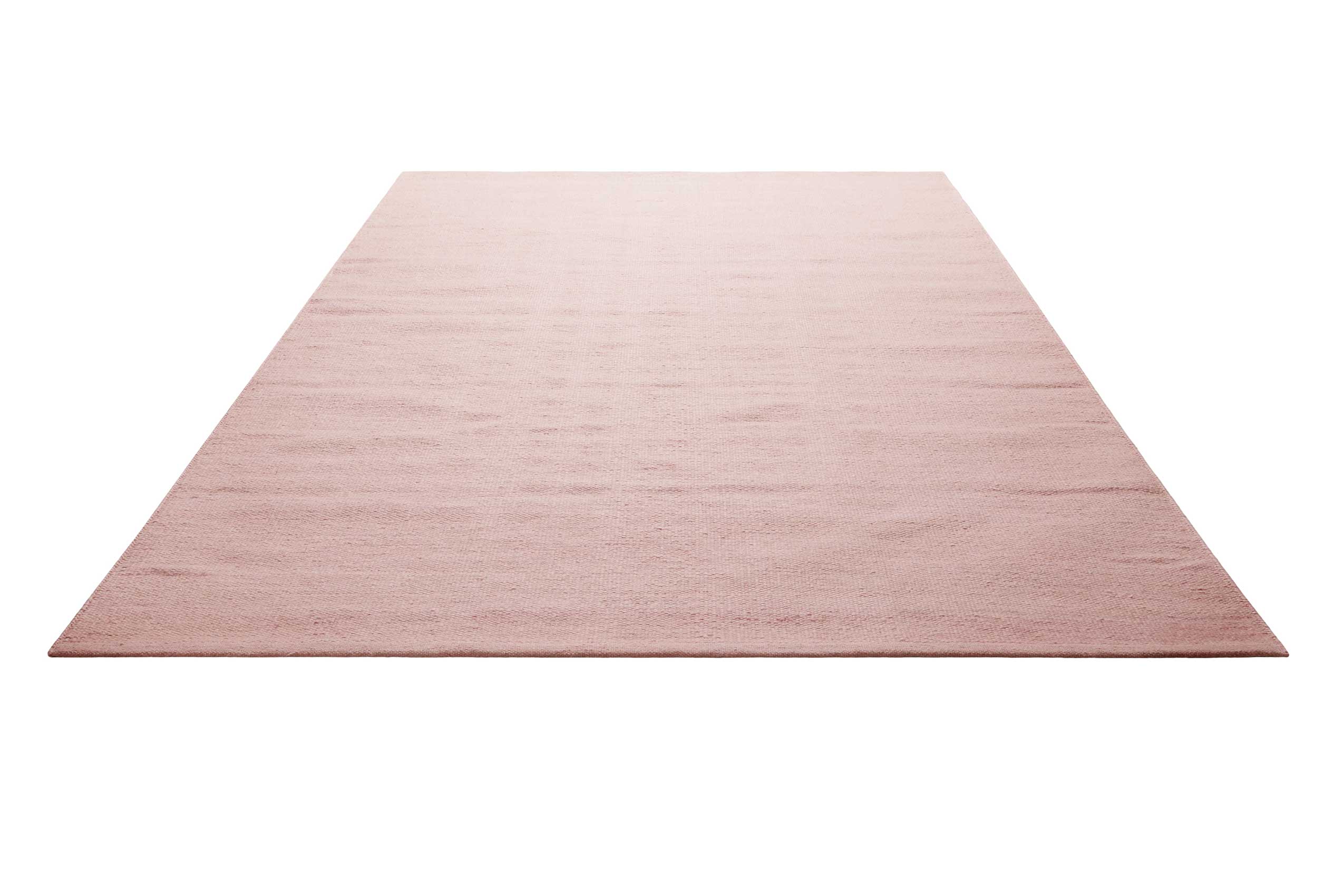 Kelim Teppich Rosa aus Wolle 