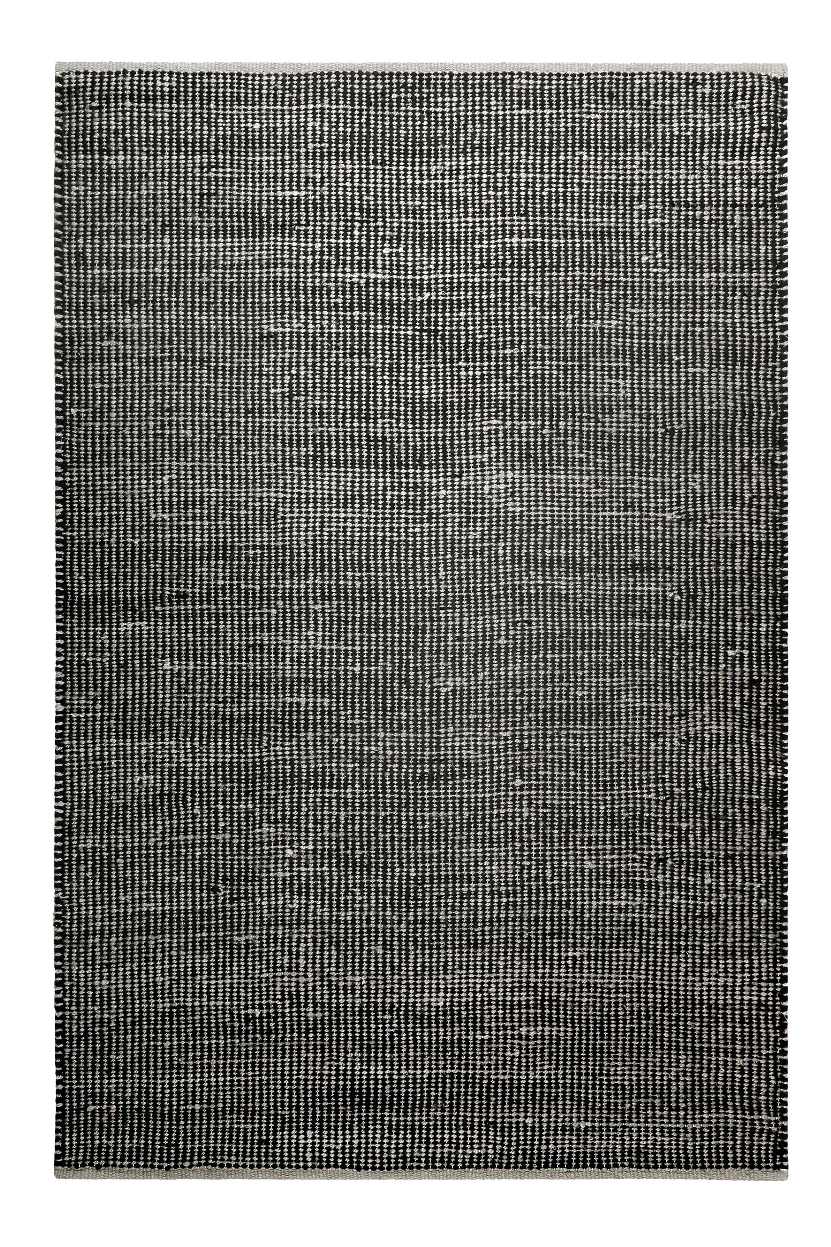 Kelim Teppich Grau Schwarz aus Jute & Wolle » Toulouse « Green Looop - Ansicht 1