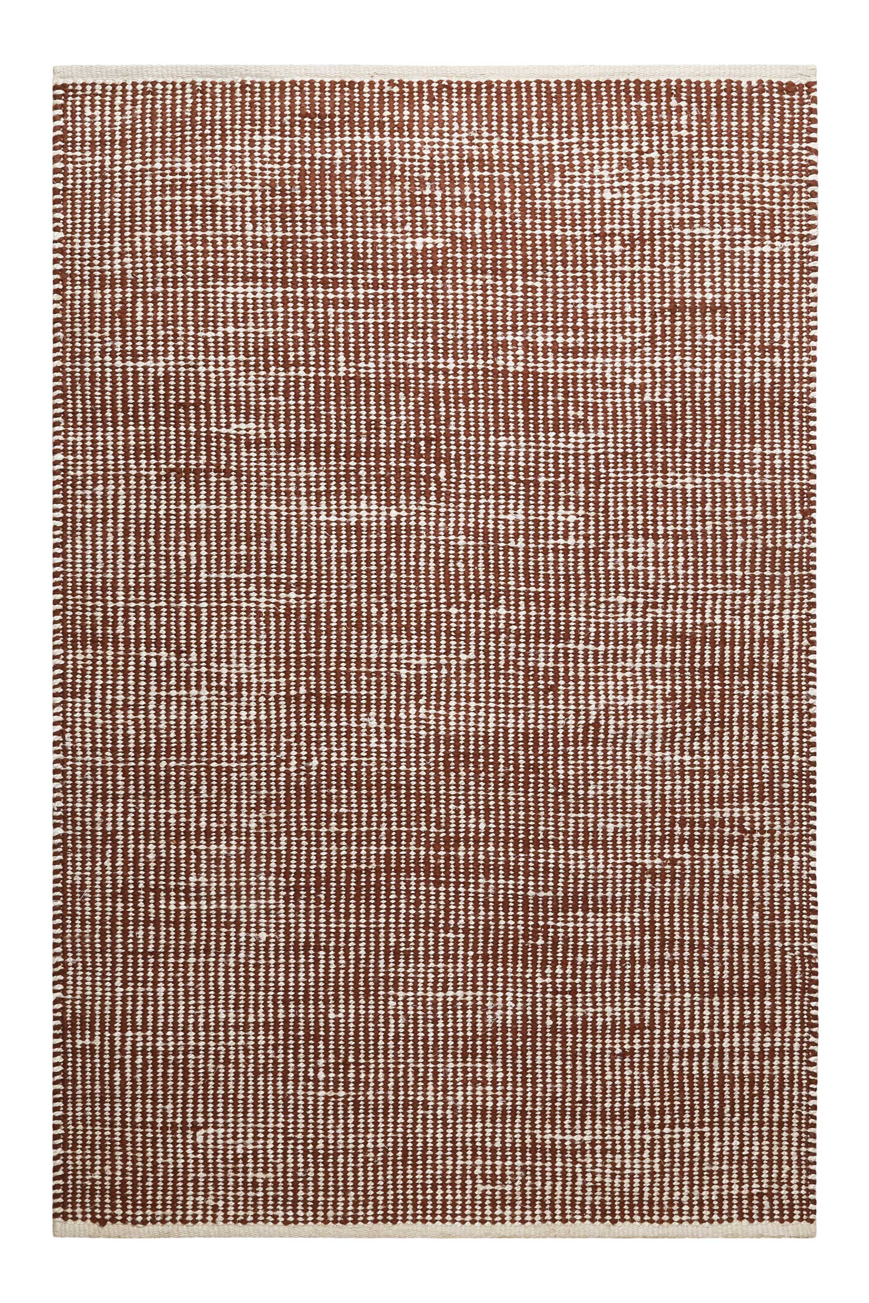 Kelim Teppich Rotbraun Beige aus Jute & Wolle » Toulouse « Green Looop - Ansicht 1