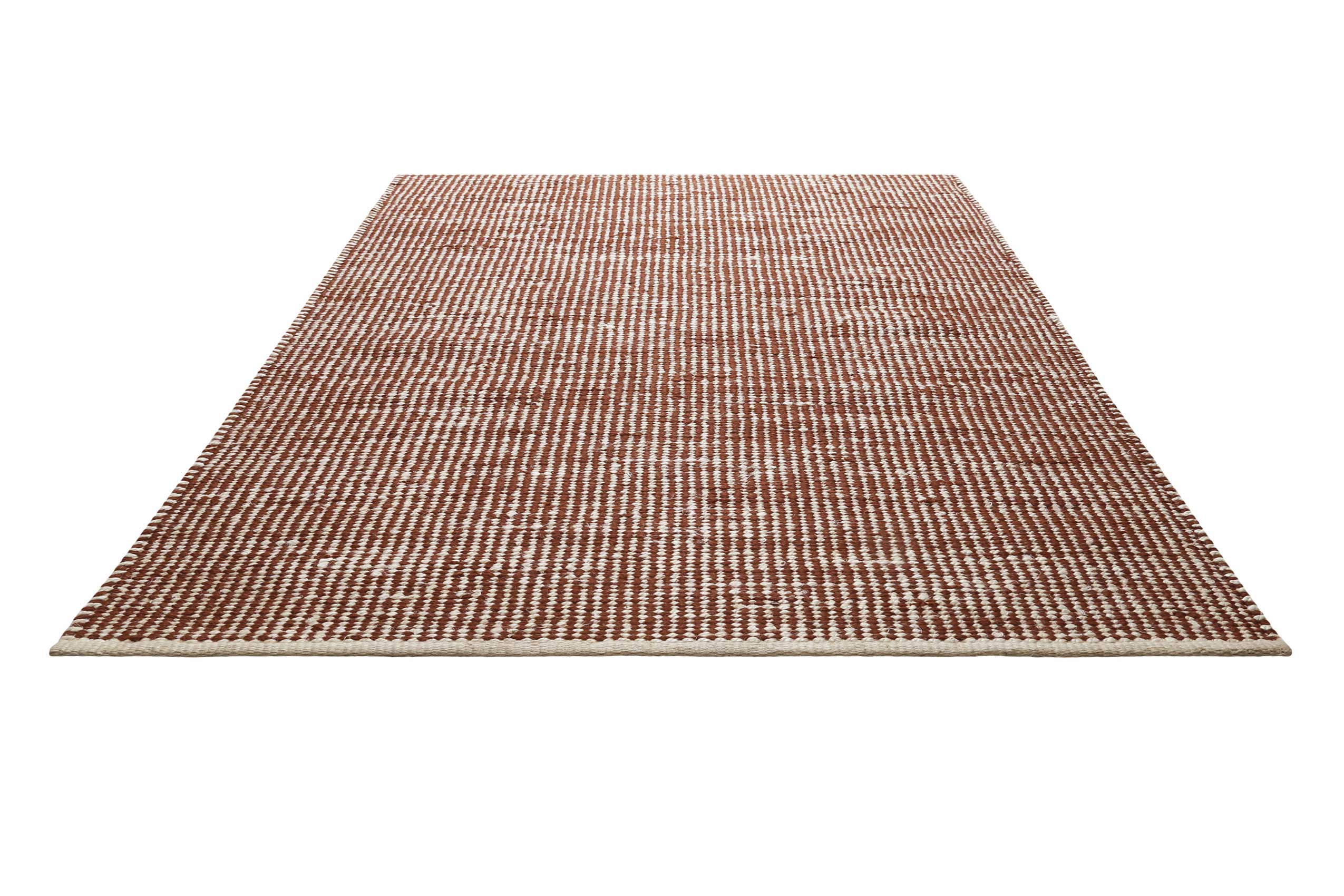 Kelim Teppich Rotbraun Beige aus Jute & Wolle » Toulouse « Green Looop - Ansicht 2