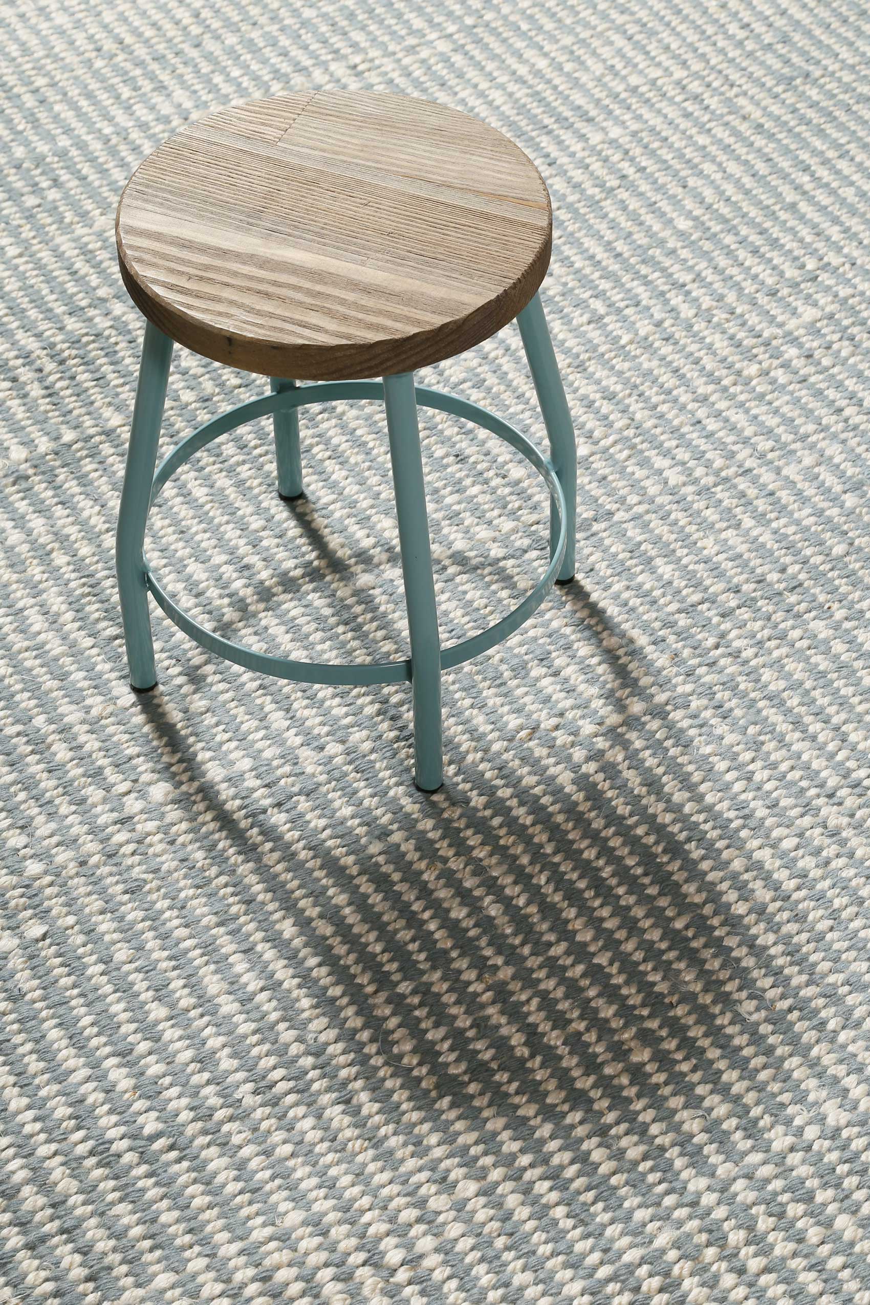 Kelim Teppich Mintgrün Beige aus Jute & Wolle » Toulouse « Green Looop - Ansicht 4