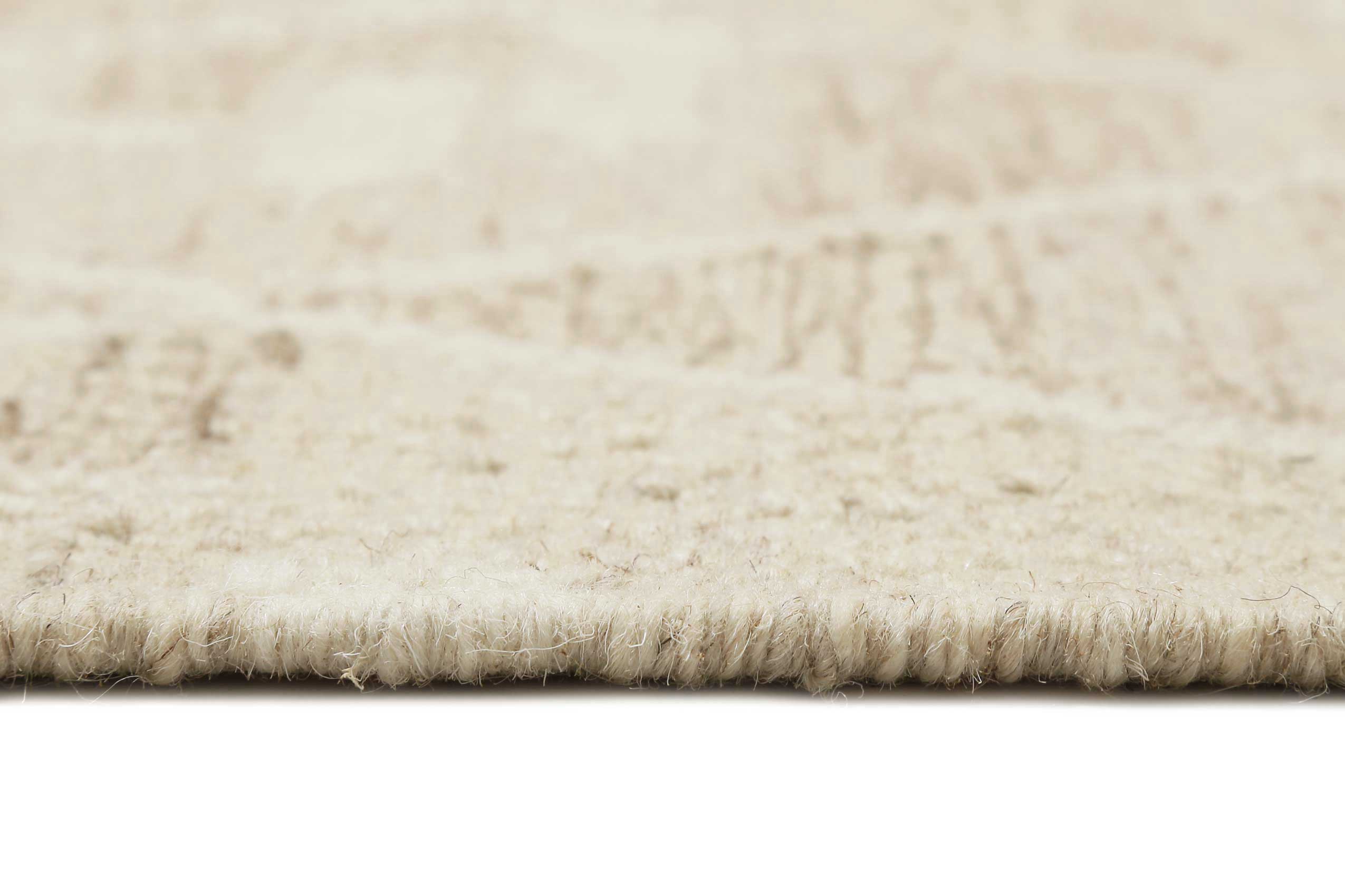 Kelim Teppich Beige Braun meliert aus Wolle » Vermont « Green Looop - Ansicht 4