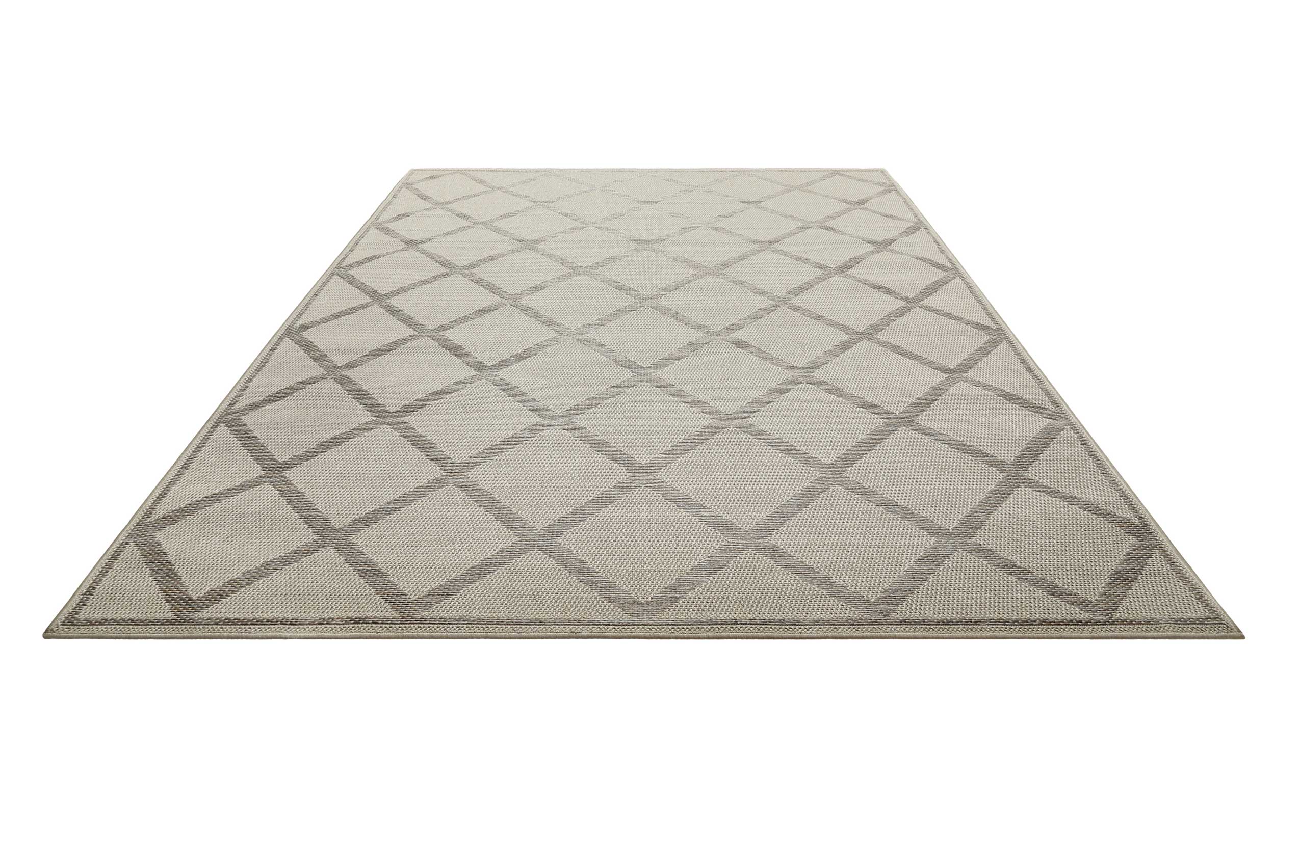 Outdoor Teppich Beige Grau 
