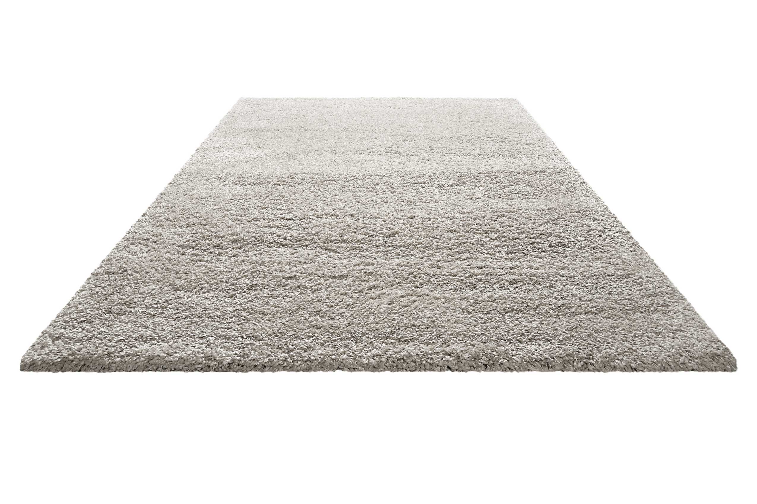 Teppich Creme Grau meliert Hochflor » Bozen « Homie Living - Ansicht 2