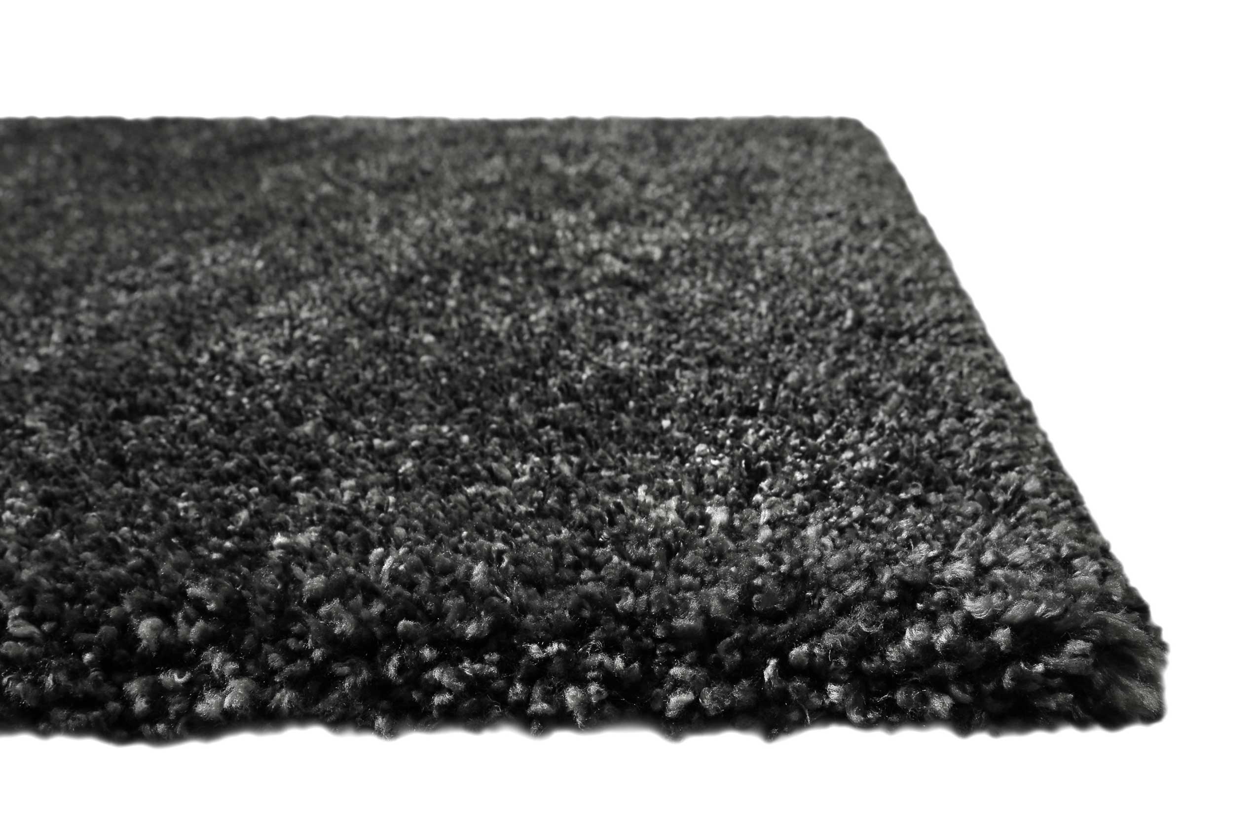 Teppich Dunkelgrau meliert Hochflor » Bozen « Homie Living - Ansicht 3