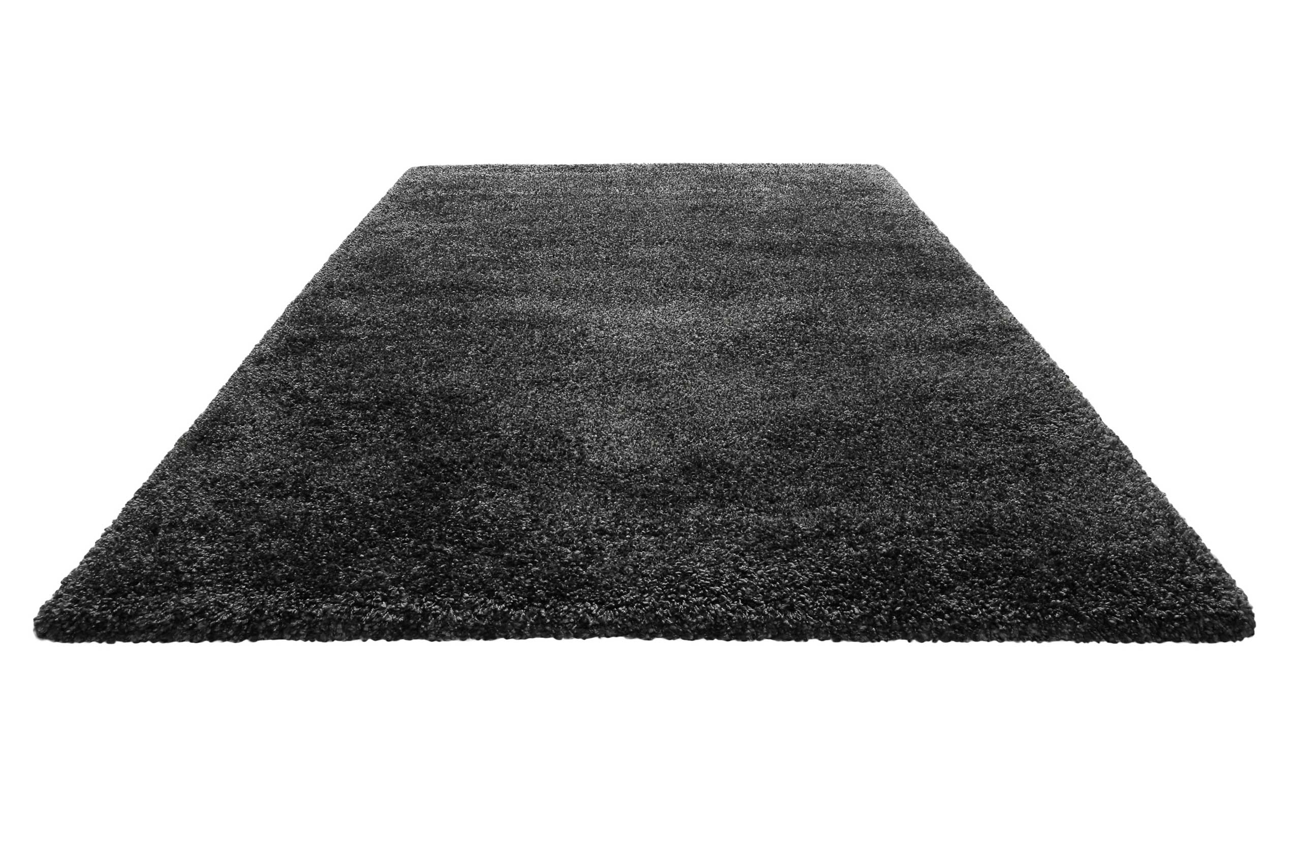 Teppich Dunkelgrau meliert Hochflor » Bozen « Homie Living - Ansicht 2