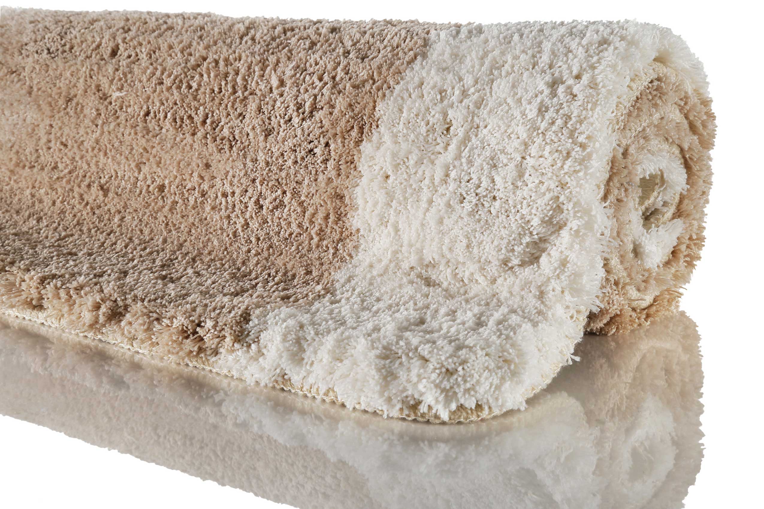 Badteppich Beige