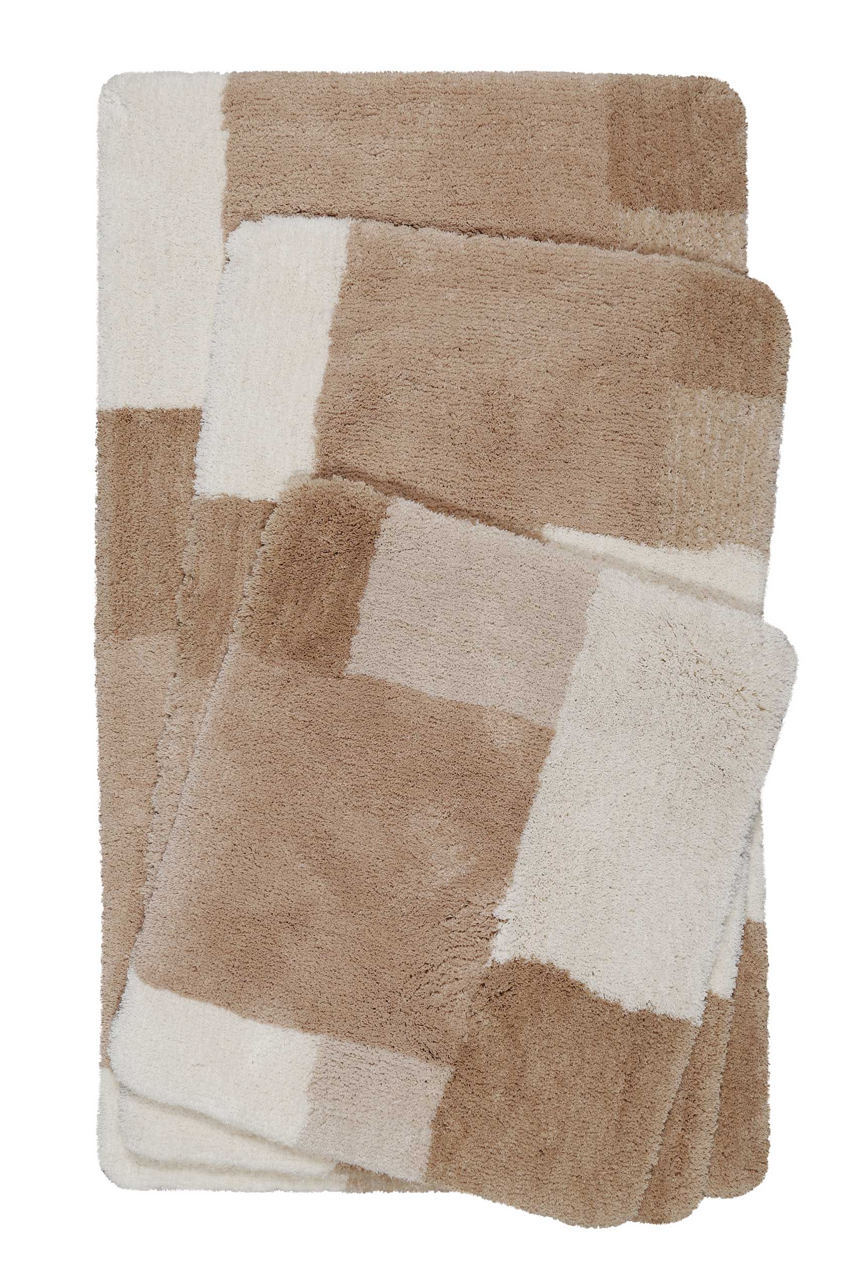 Badteppich Beige