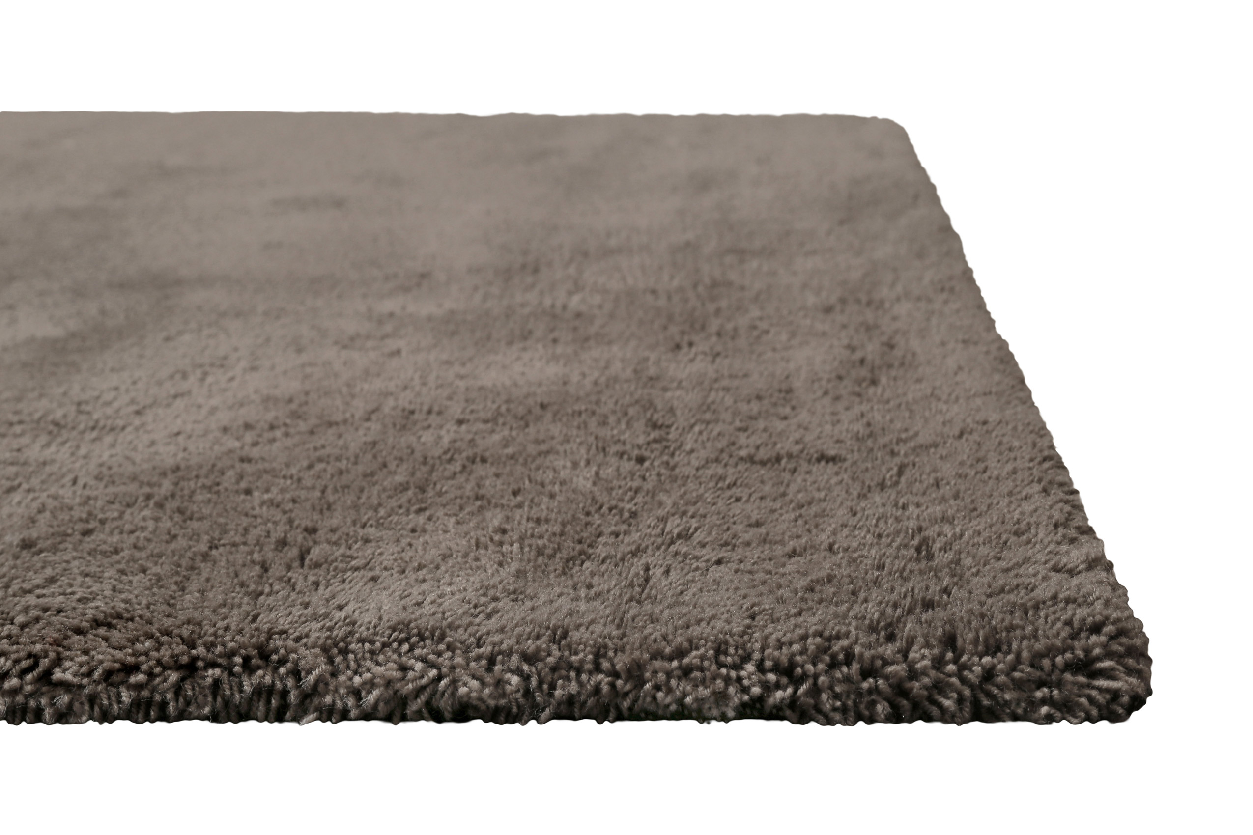 Teppich Braun Kurzflor aus Wolle » Campino « Homie Living - Ansicht 3