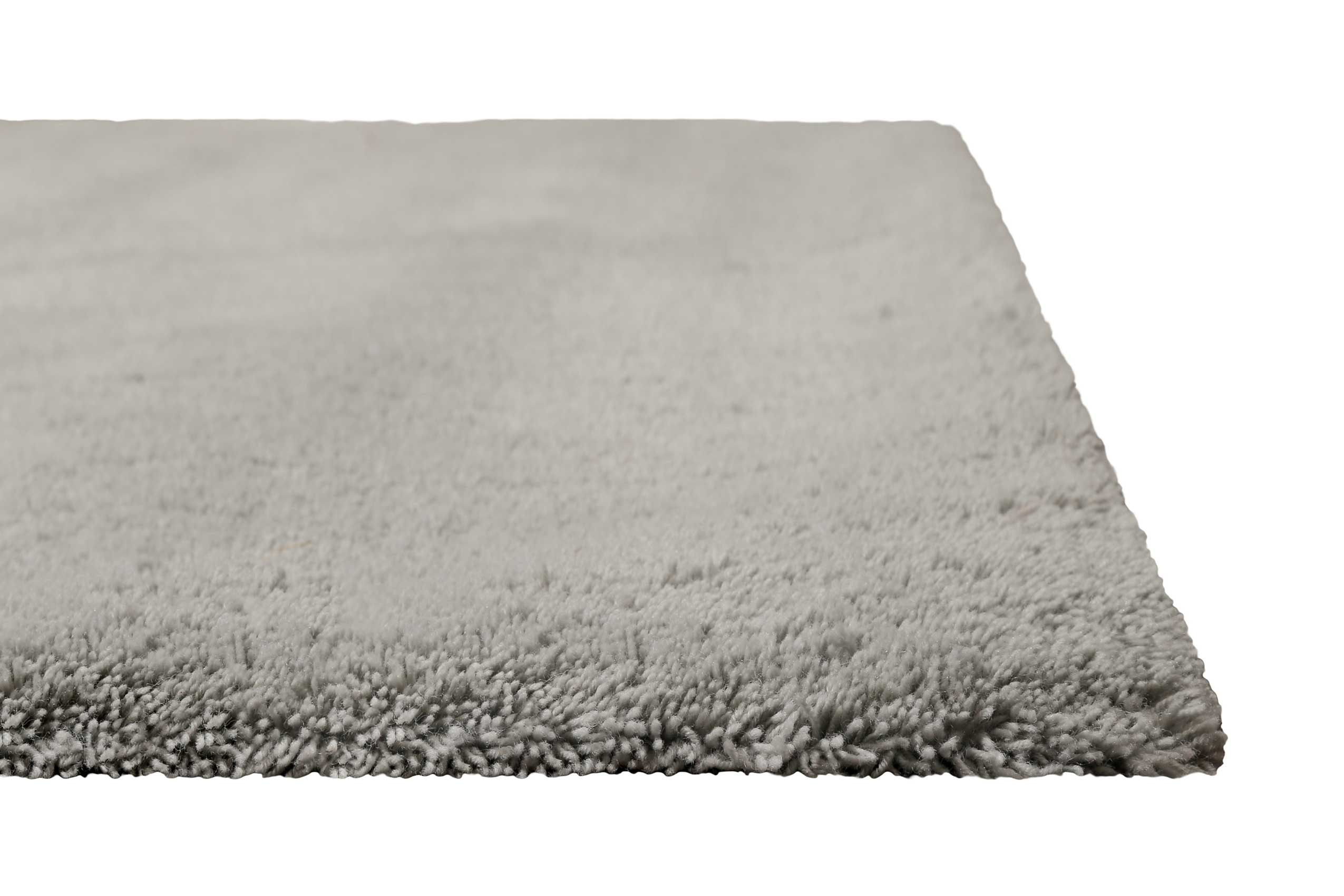 Teppich Hellgrau Kurzflor aus Wolle » Campino « Homie Living - Ansicht 3