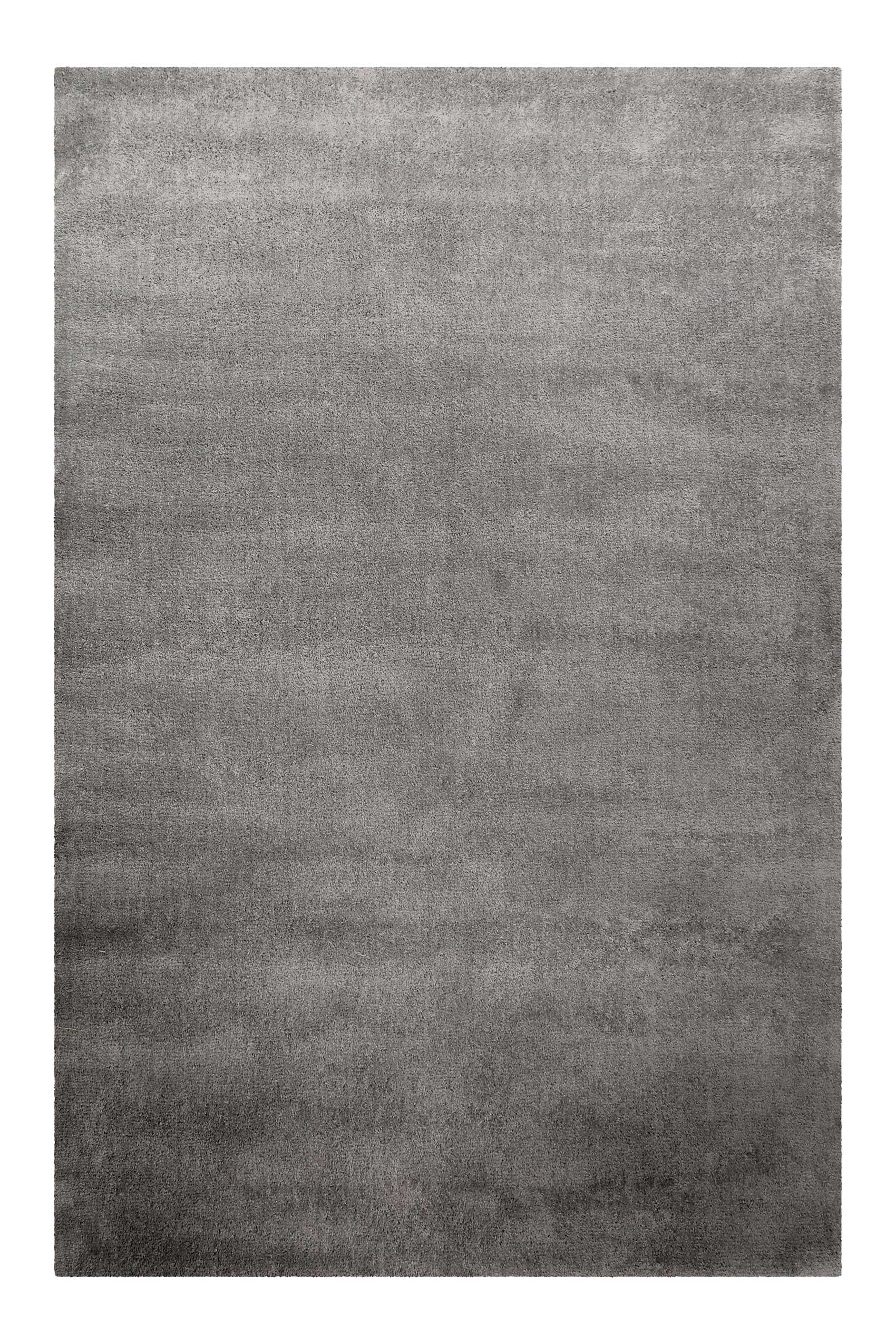Teppich Grau Kurzflor aus Wolle 