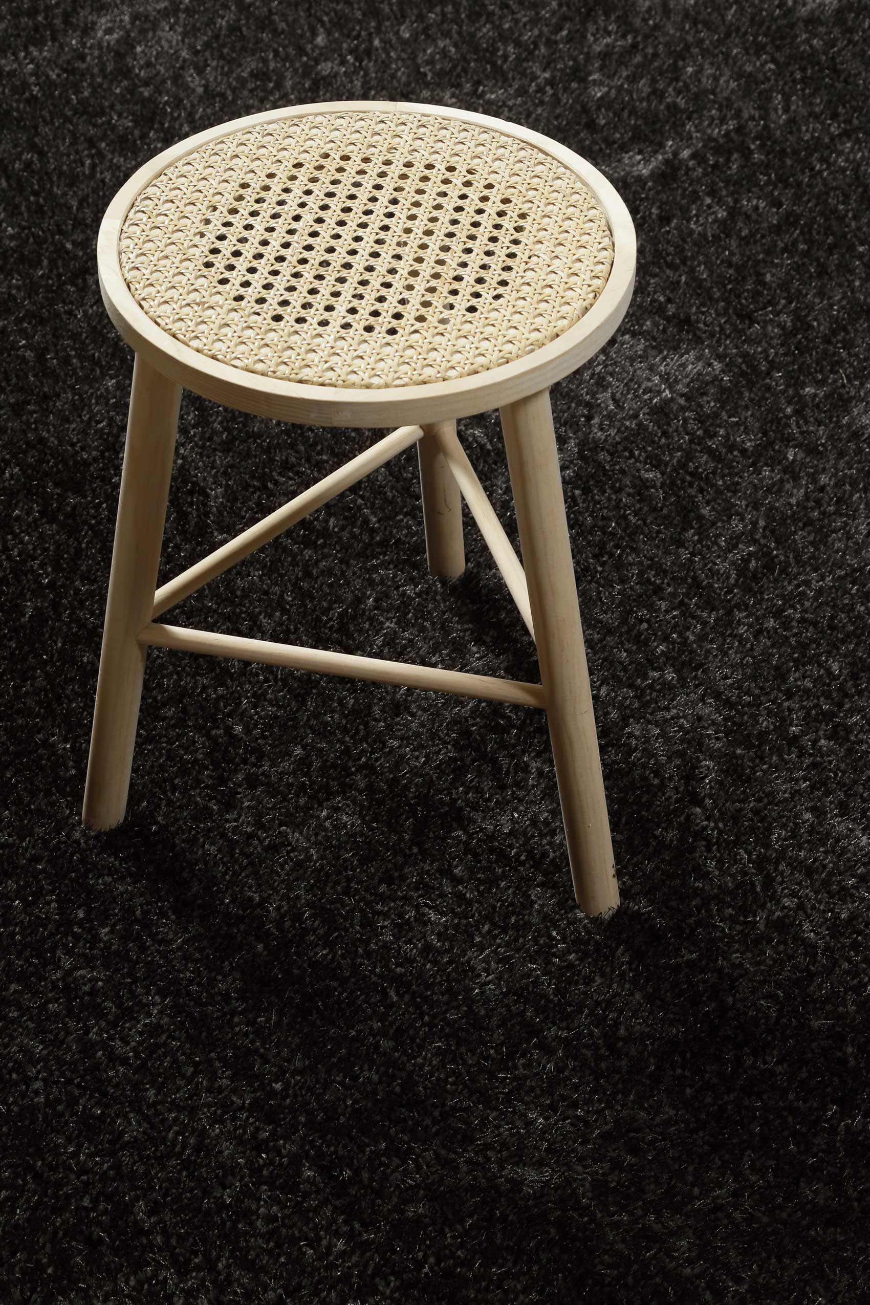 Teppich Anthrazit Hochflor 