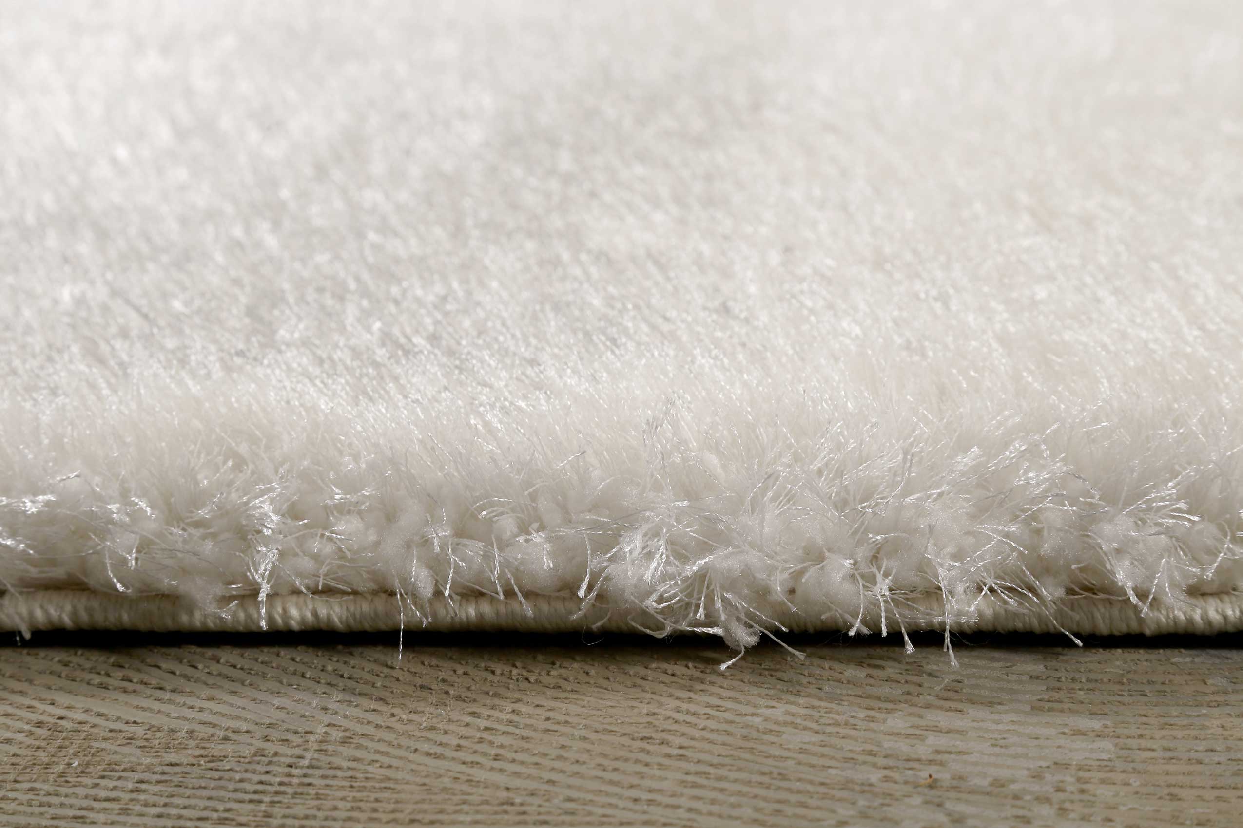 Teppich Weiß Hochflor » Florenz « Homie Living - Ansicht 3