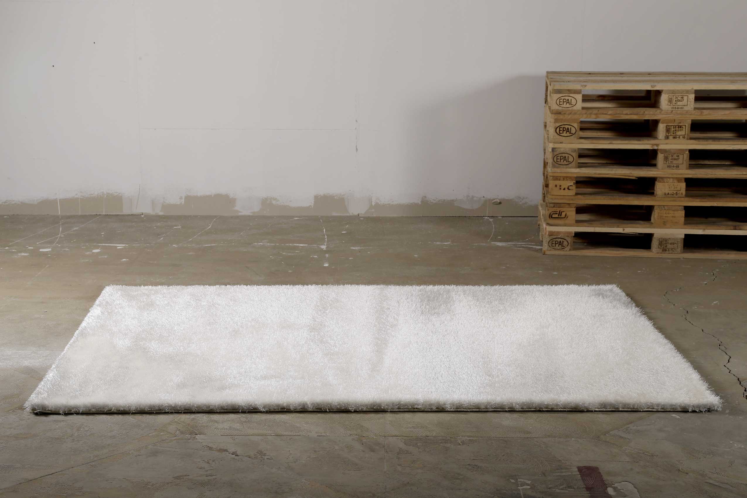 Teppich Weiß Hochflor » Florenz « Homie Living - Ansicht 2