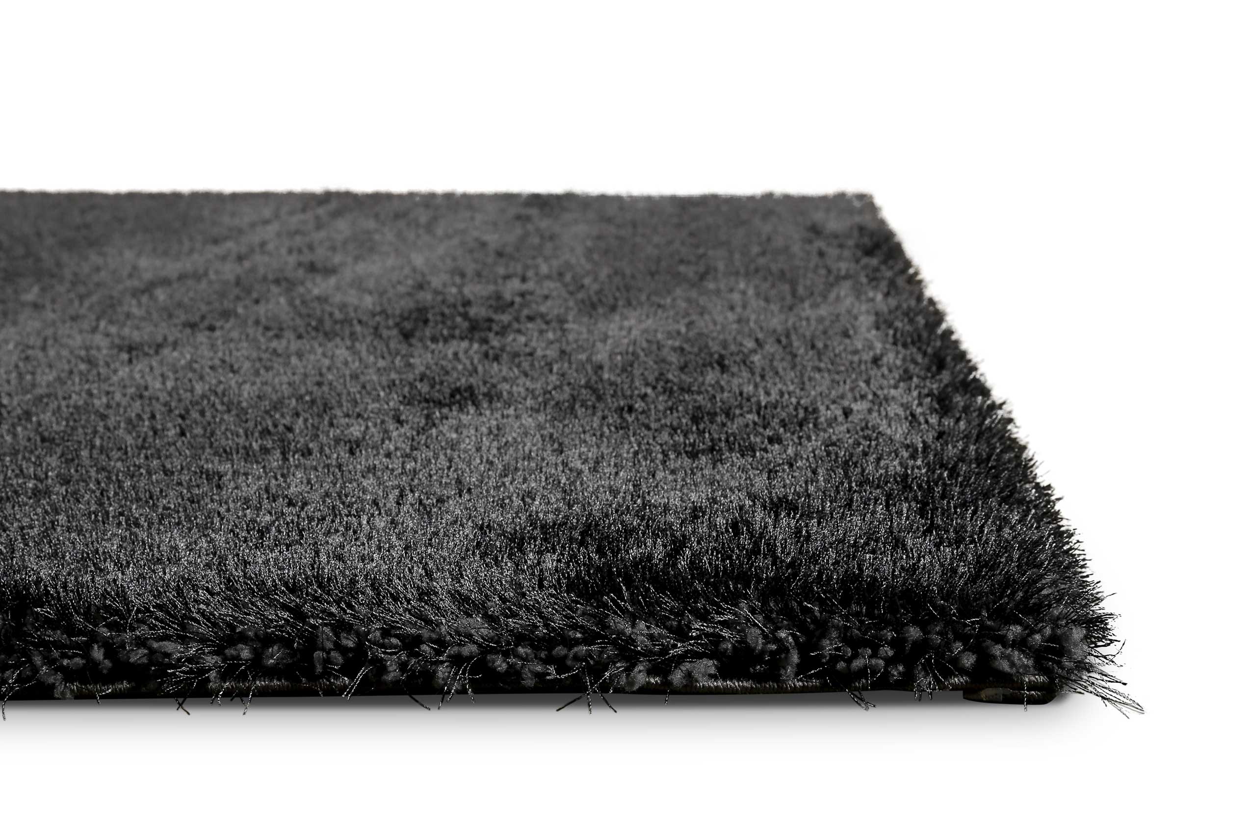 Teppich Anthrazit Hochflor » Florenz « Homie Living - Ansicht 1