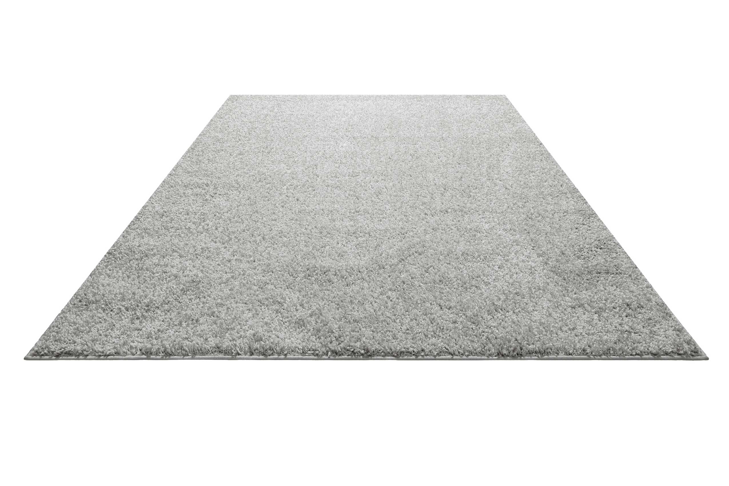 Teppich Hellgrau Hochflor » Gino « Homie Living - Ansicht 2