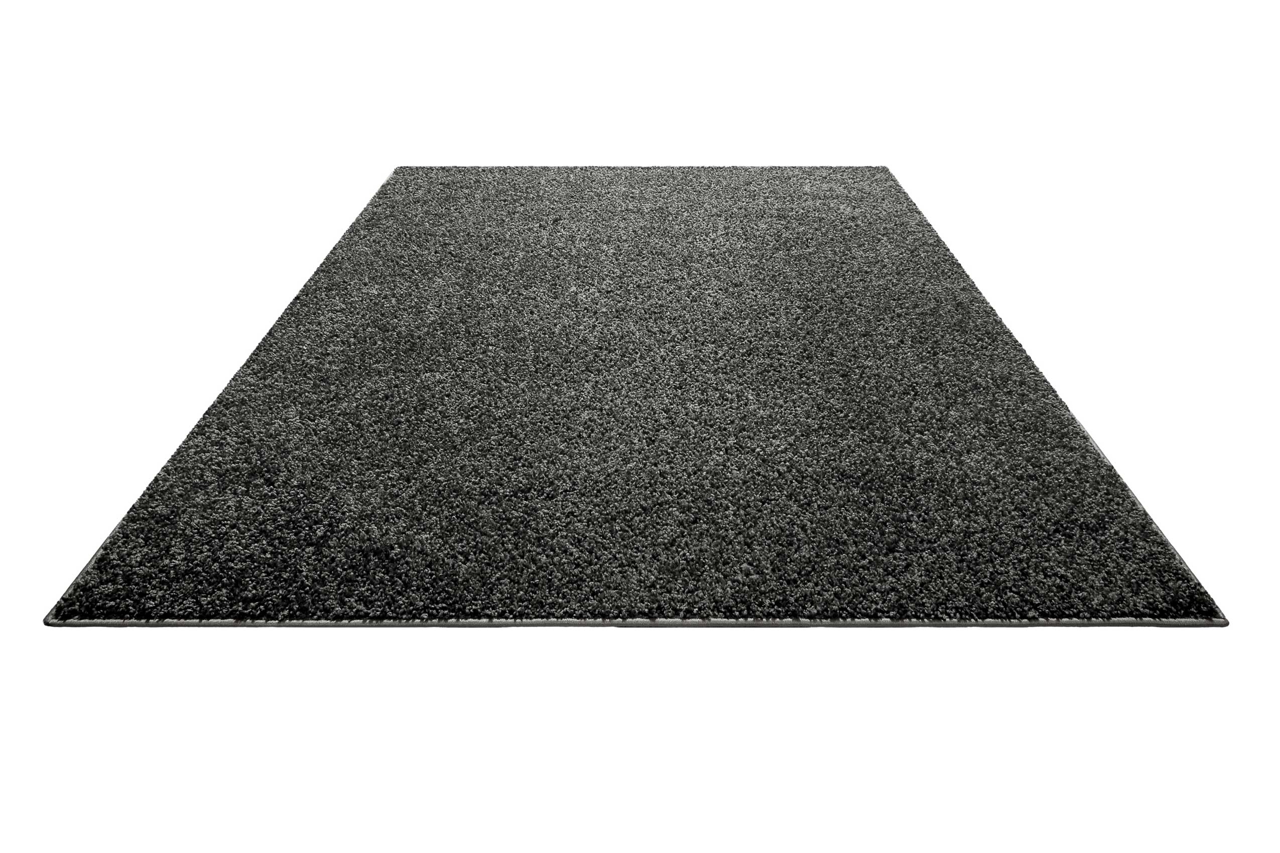 Teppich Anthrazit Hochflor » Gino « Homie Living - Ansicht 2
