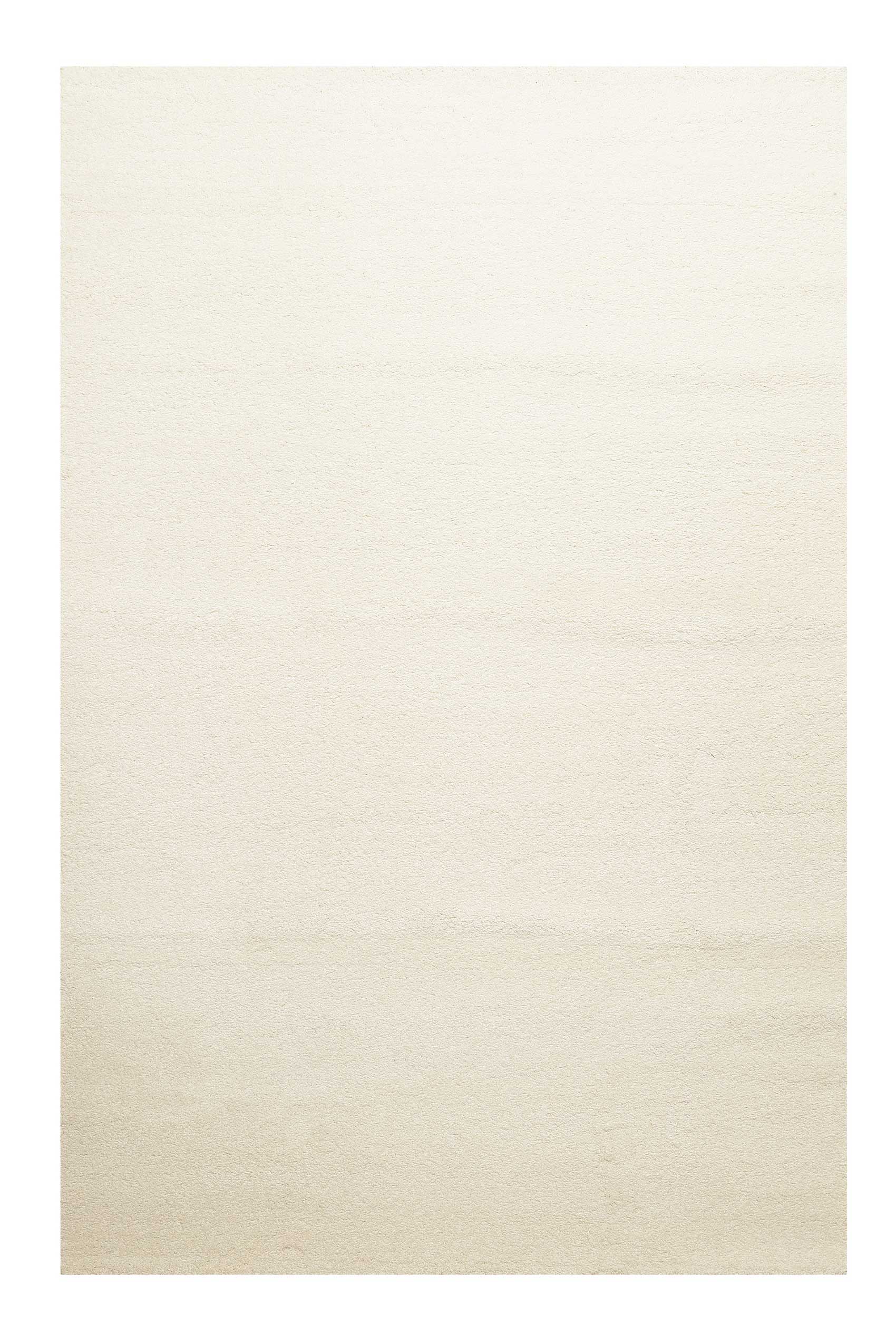 Teppich Creme Weiß Kurzflor 