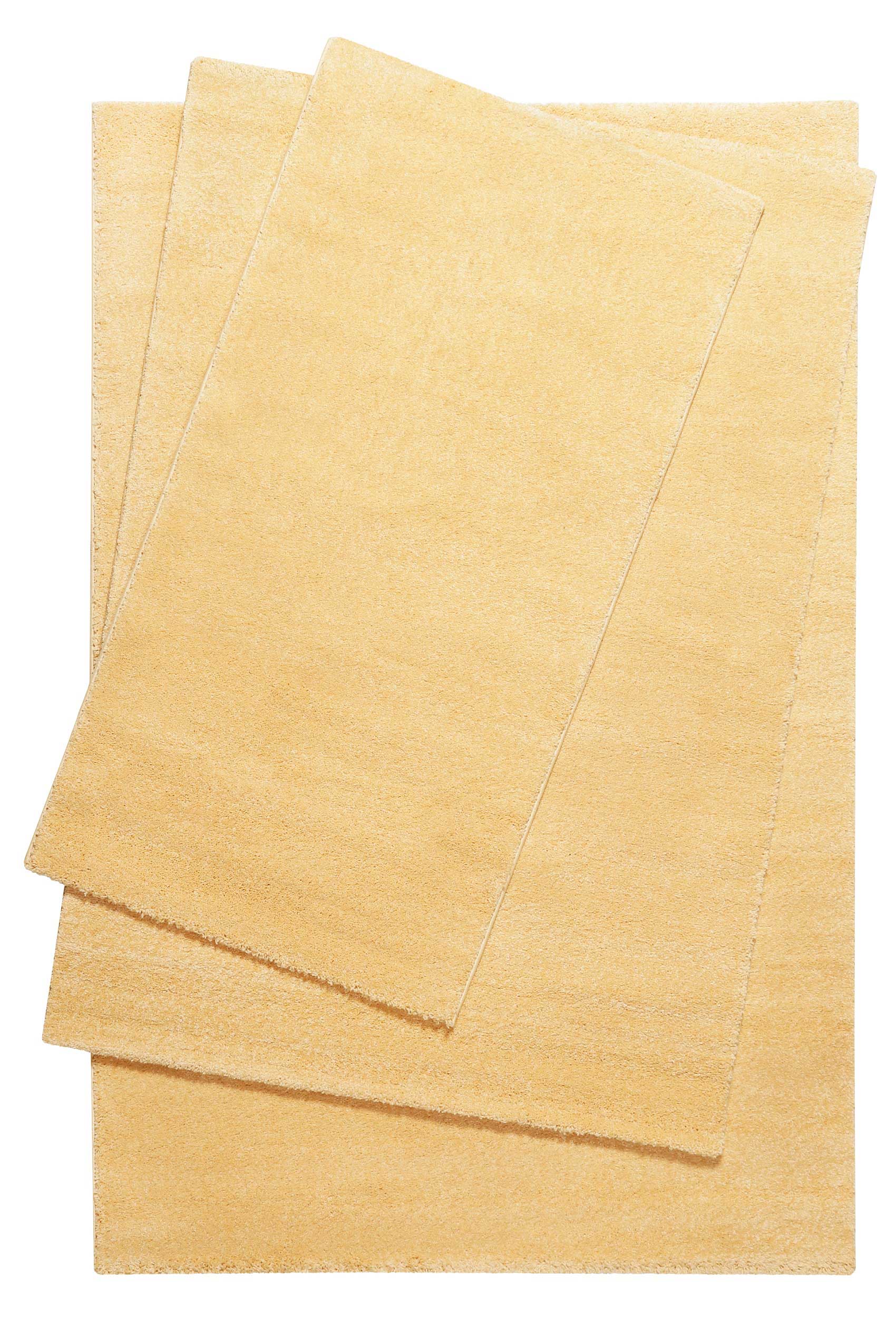 Teppich Pfirsich Gelb Kurzflor 