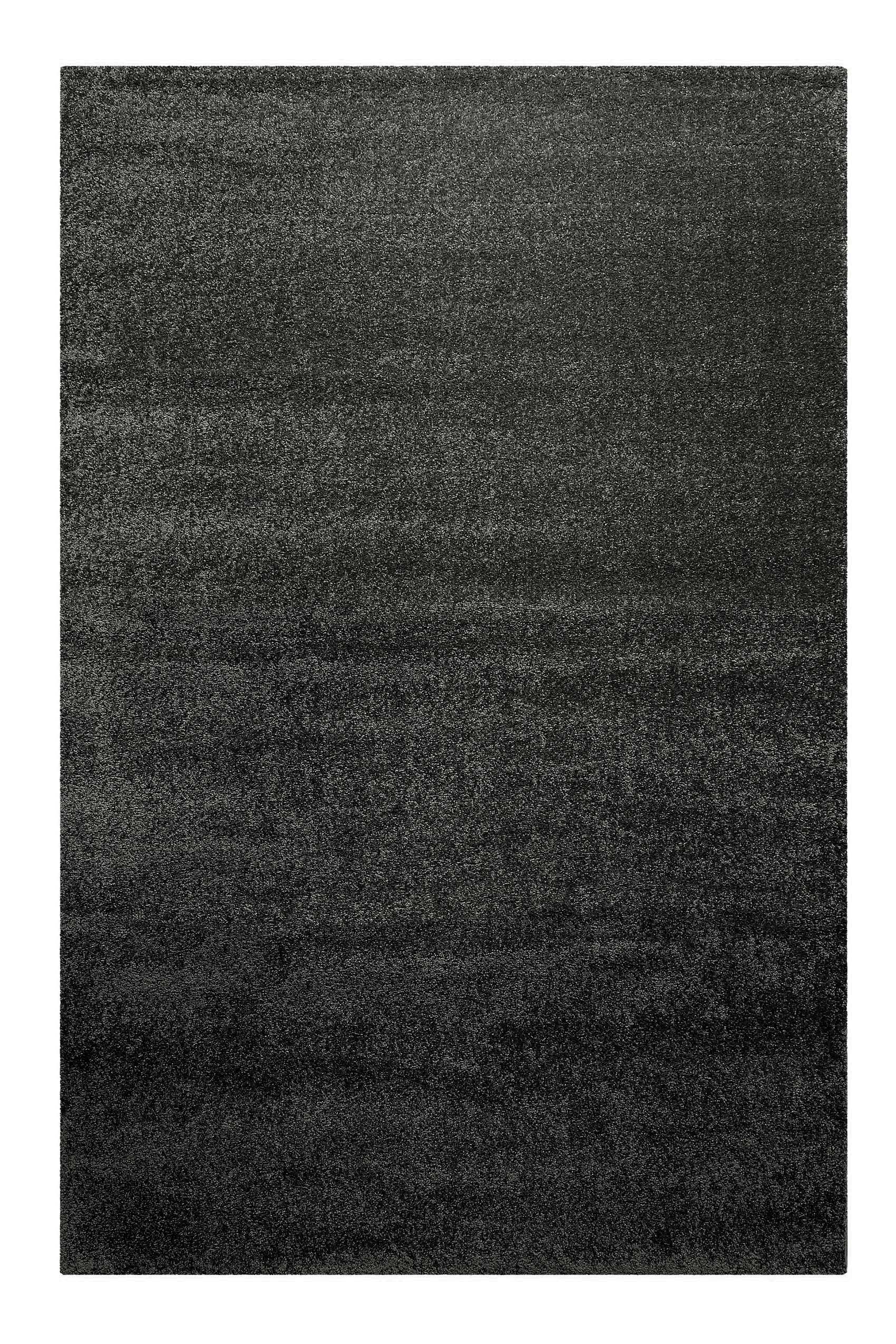 Teppich Anthrazit Kurzflor 