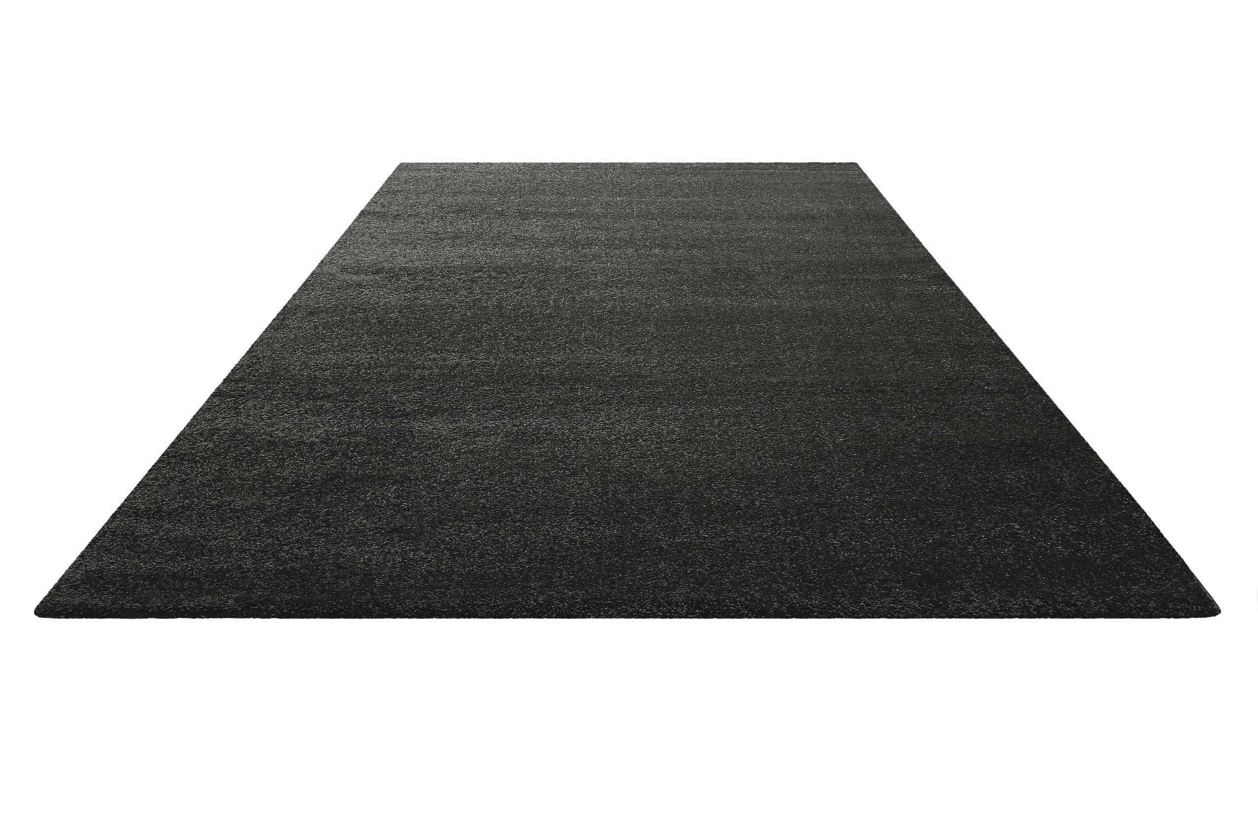 Teppich Anthrazit Kurzflor 