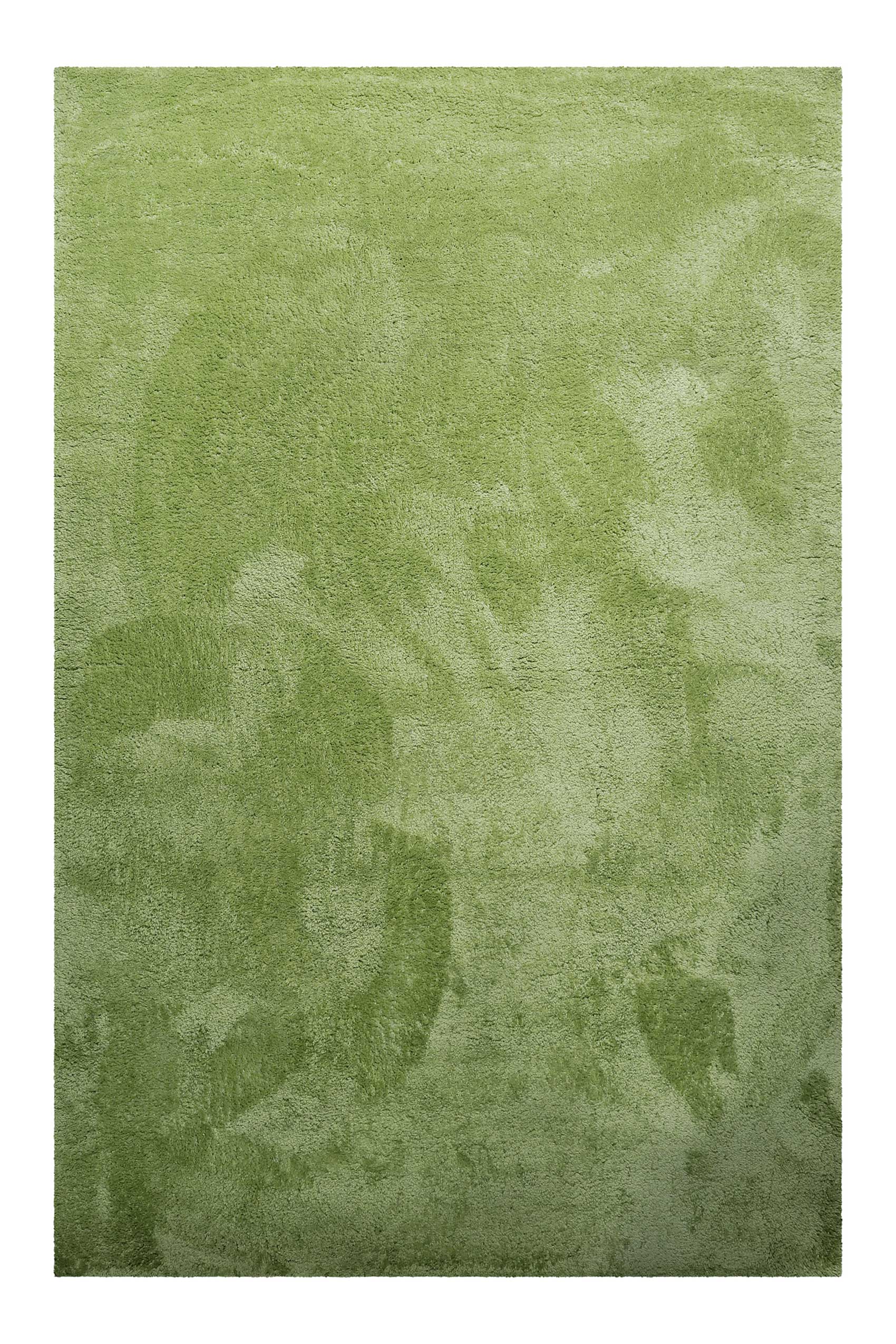 Teppich Grün Hochflor B-Ware » Lola « Homie Living - Ansicht 1