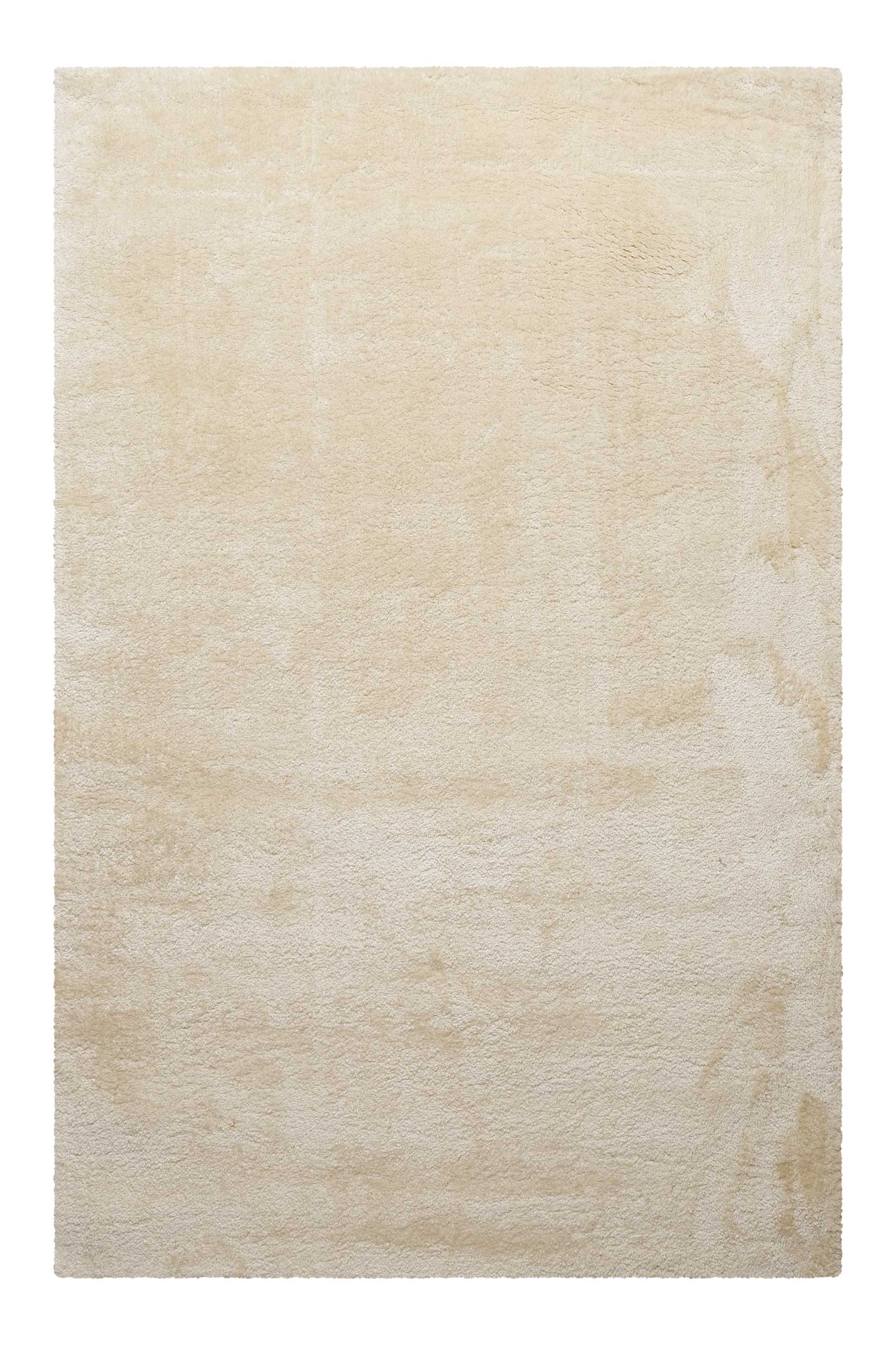 Teppich Creme Weiß Hochflor B-Ware 