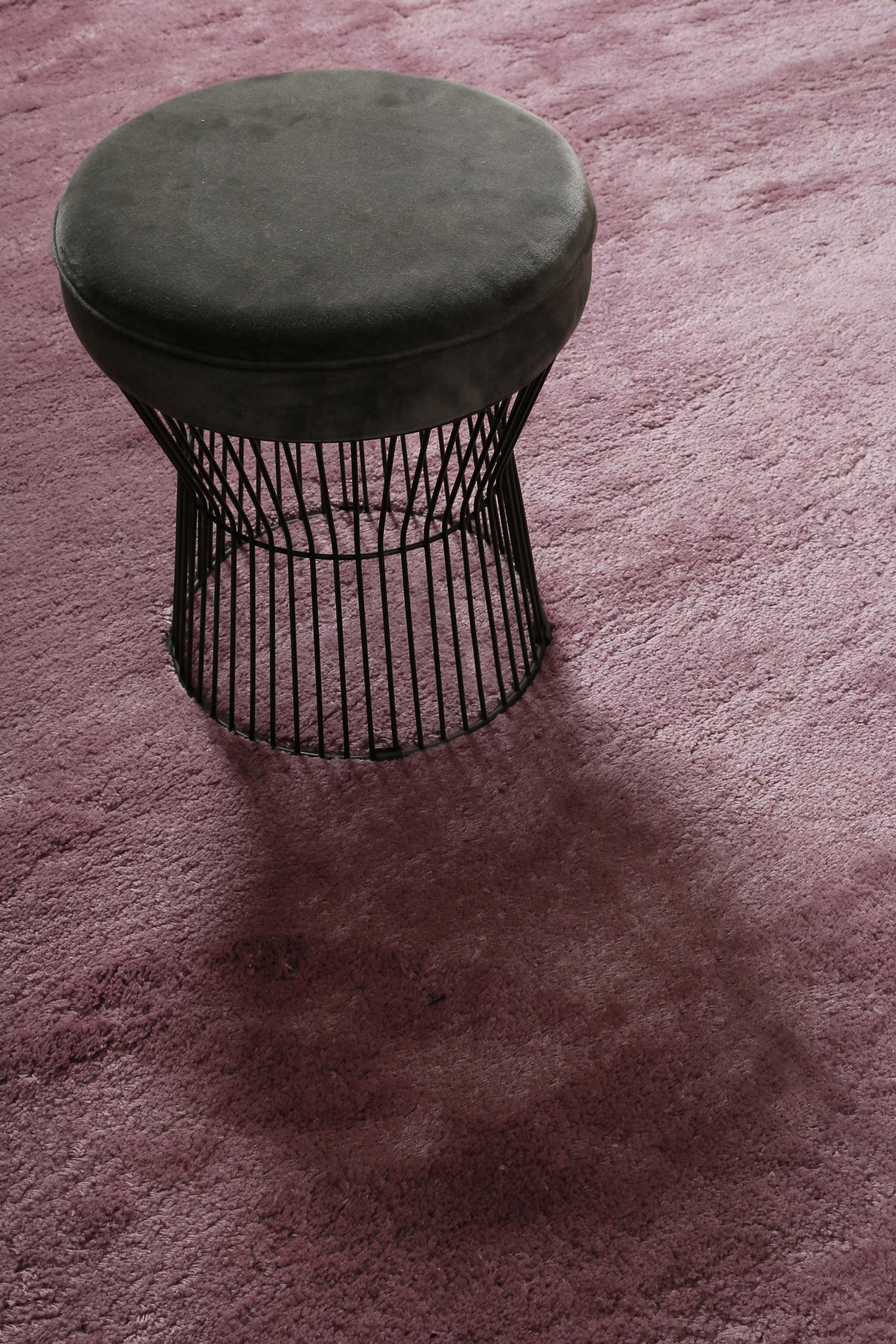 Teppich Flieder Violett Hochflor B-Ware » Lulu « Homie Living - Ansicht 4