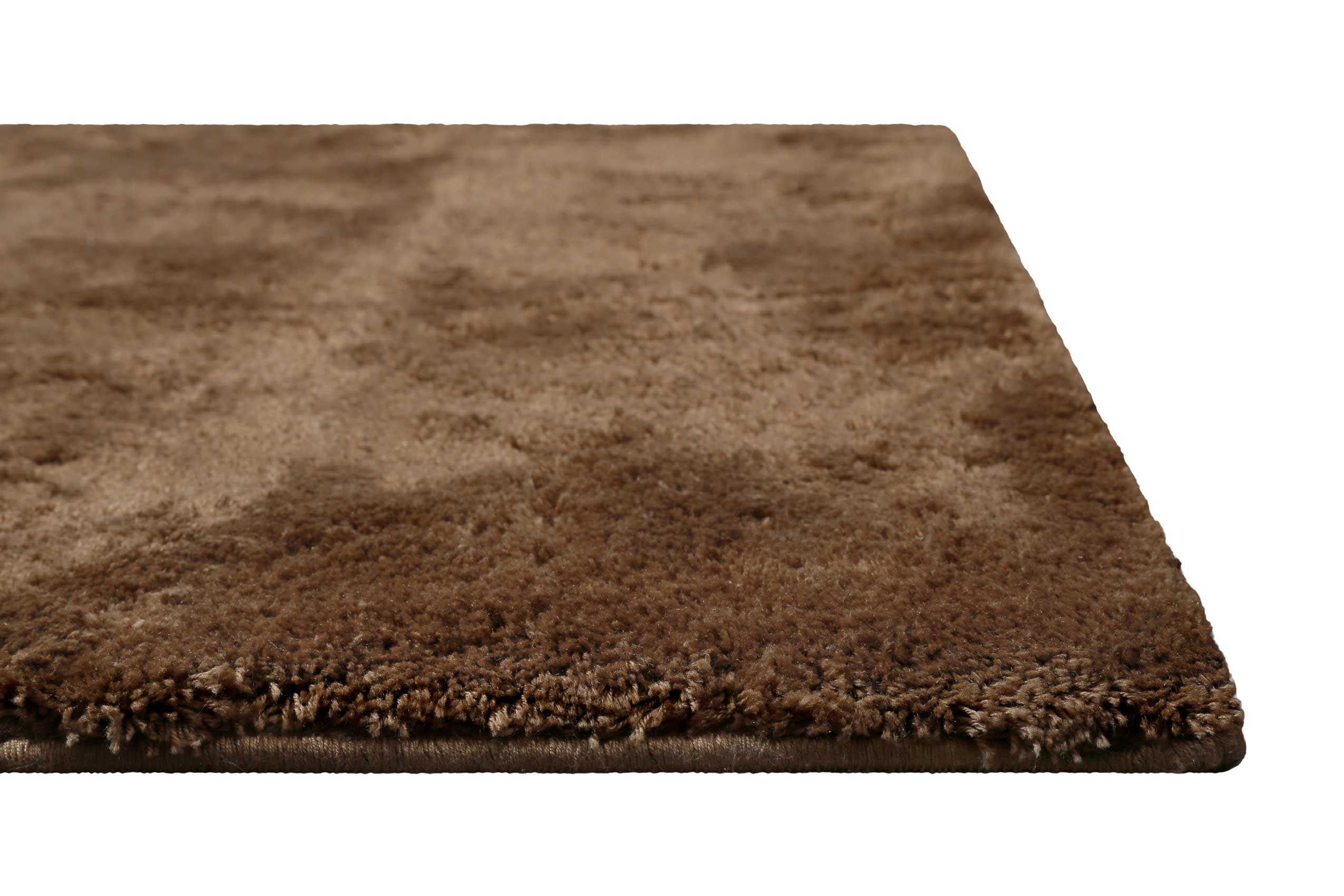 Teppich Braun Hochflor B-Ware 