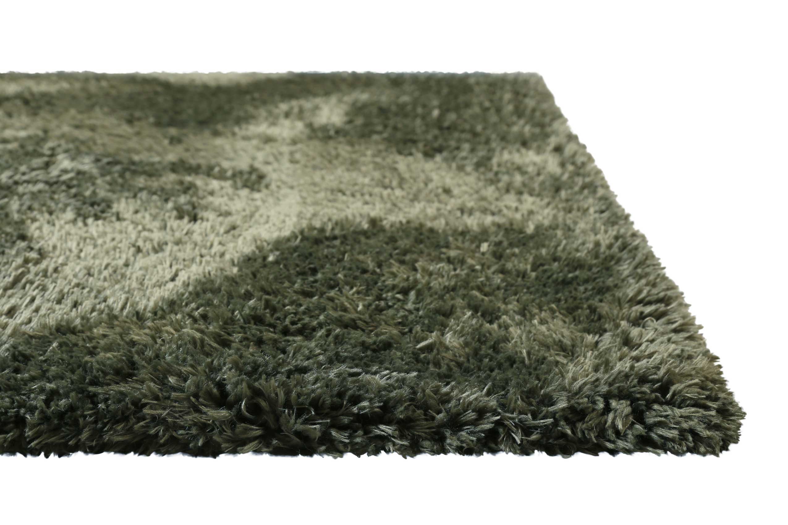 Nachhaltiger Teppich Grün soft & weich » Matteo « Homie Living - Ansicht 3