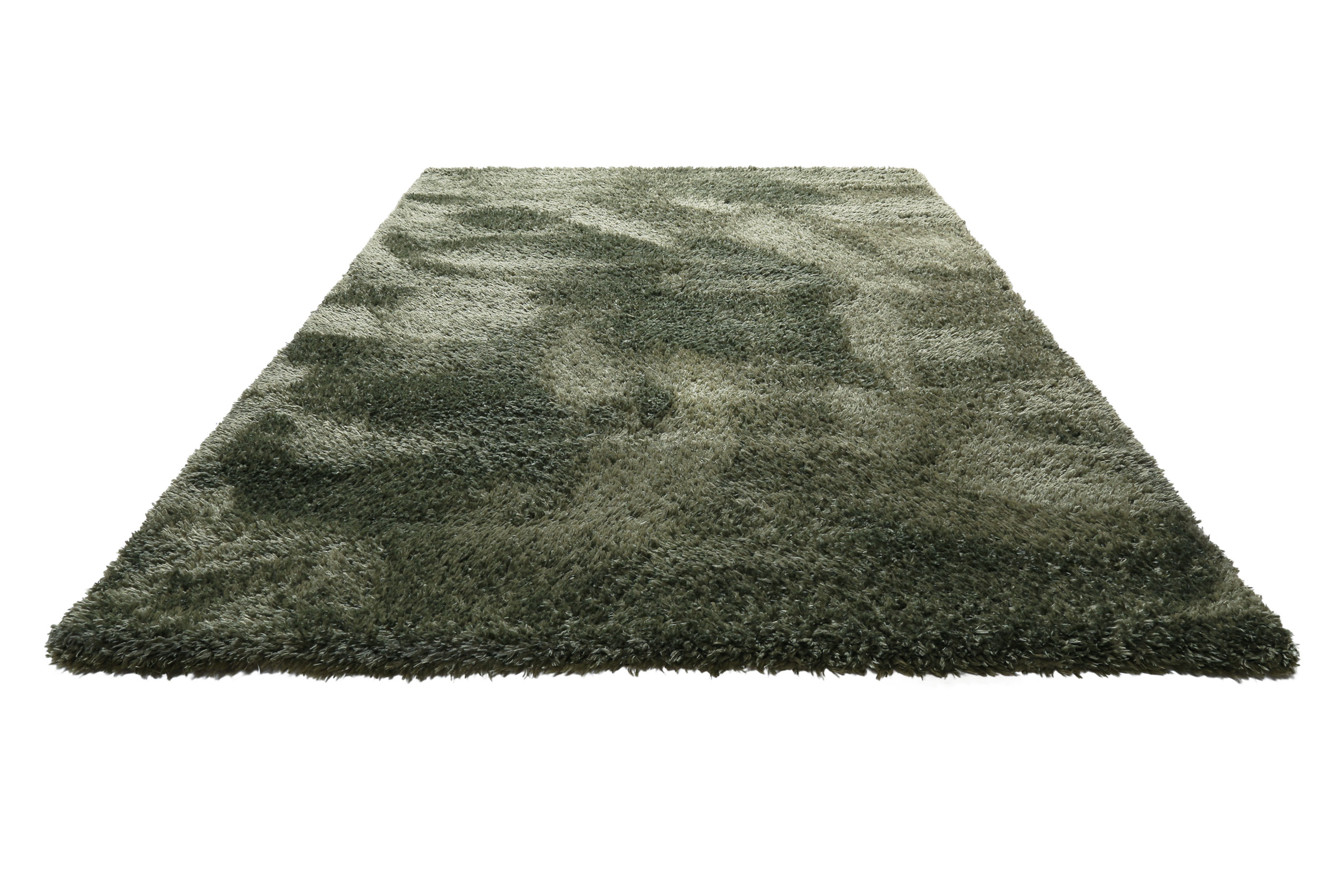 Nachhaltiger Teppich Grün soft & weich 