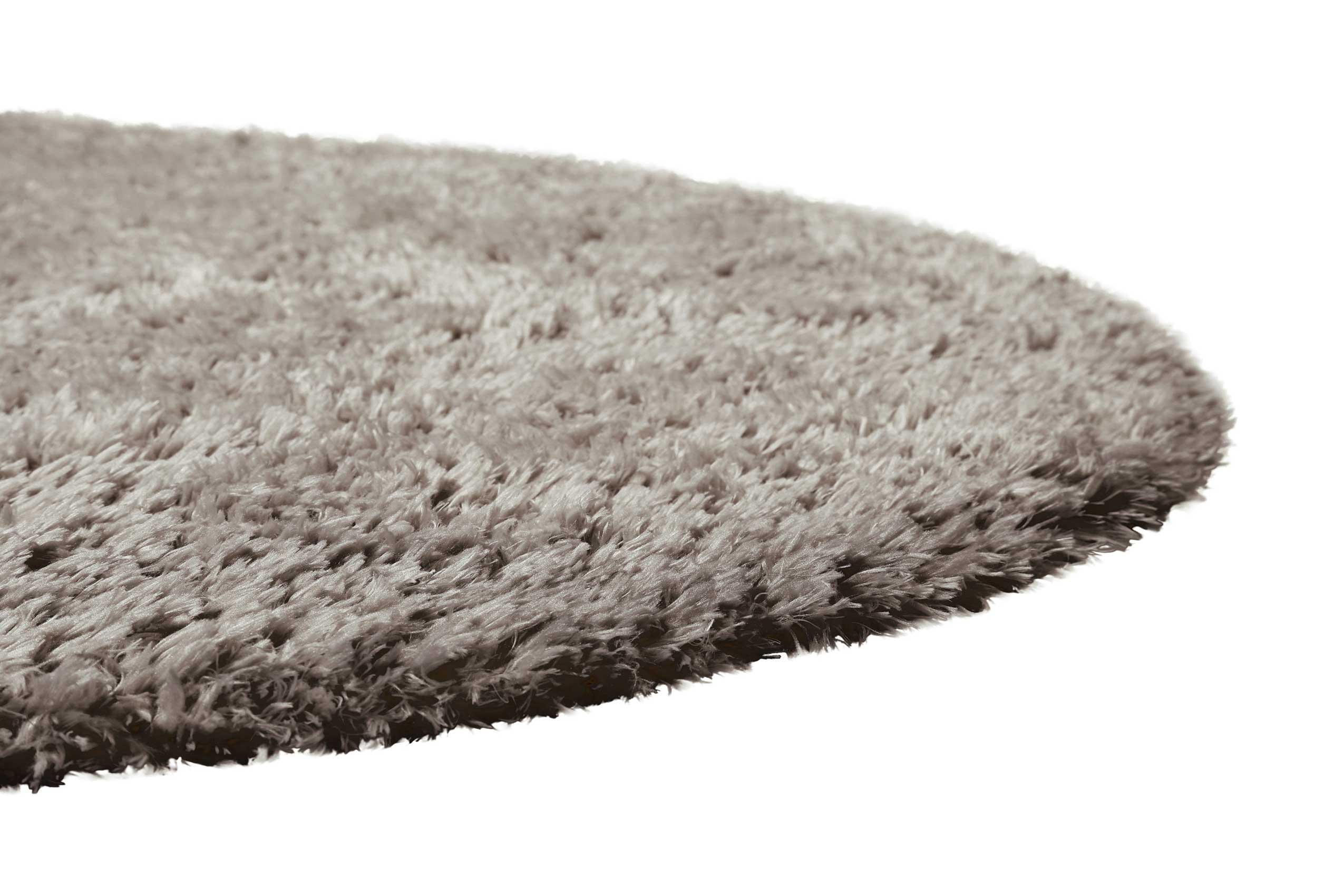 Nachhaltiger Teppich Rund Sand Braun soft & weich » Matteo « Homie Living - Ansicht 3
