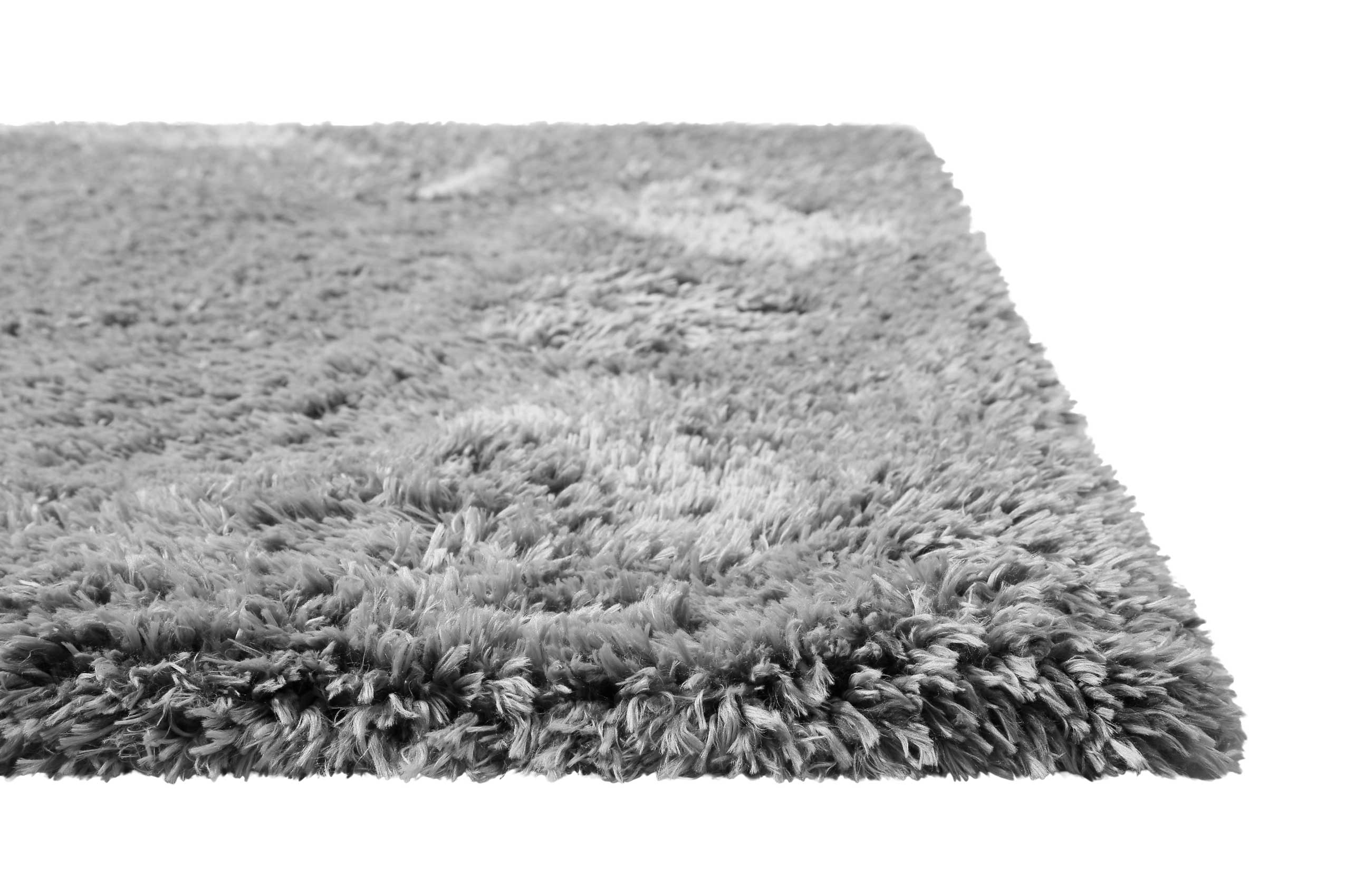 Nachhaltiger Teppich Grau Silber soft & weich » Matteo « Homie Living - Ansicht 3
