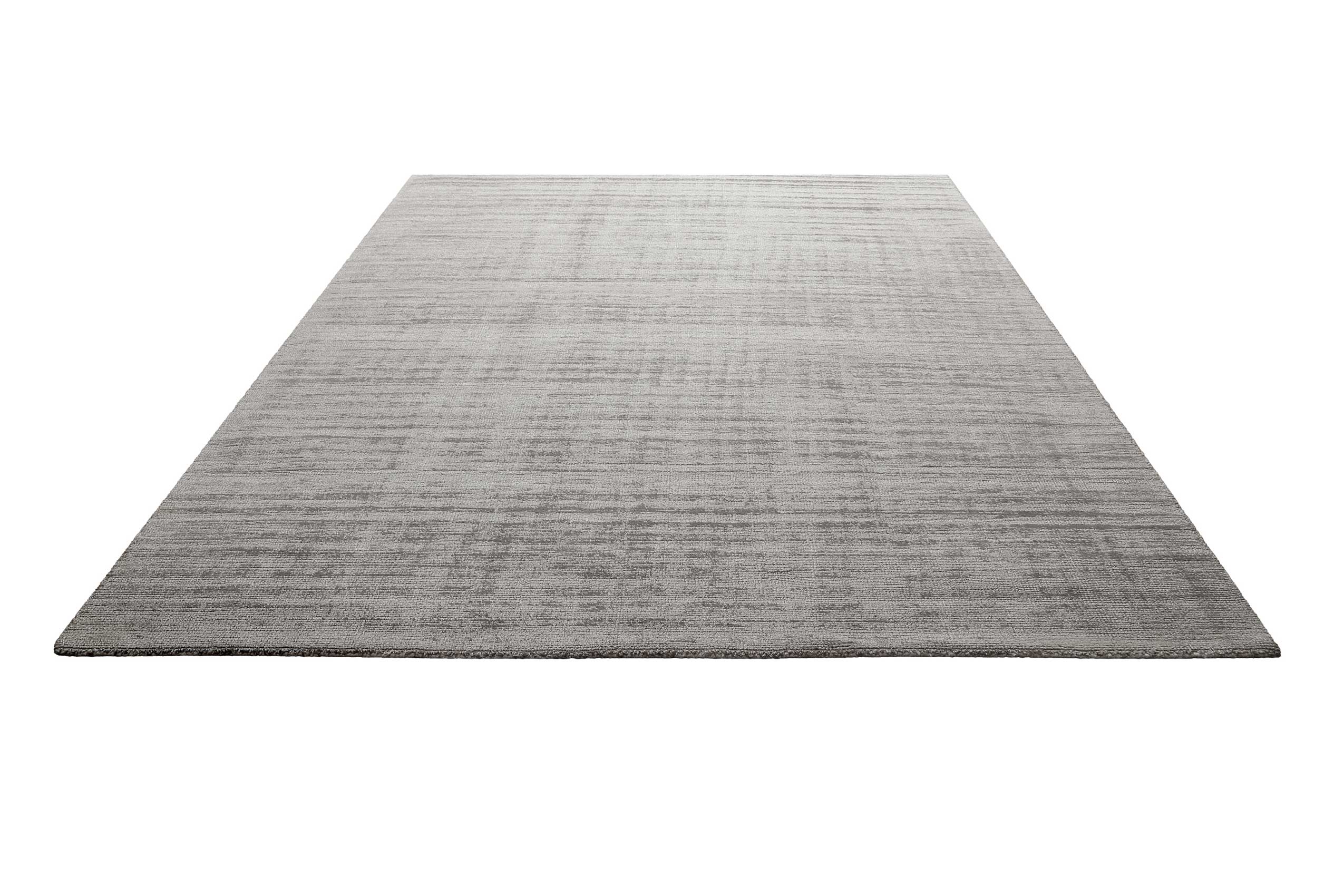 Teppich Hellgrau Kurzflor 