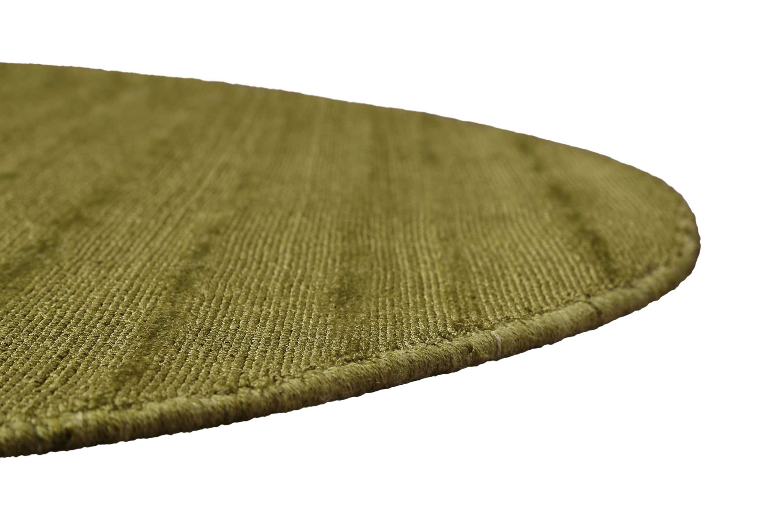 Teppich Rund Grün Kurzflor 