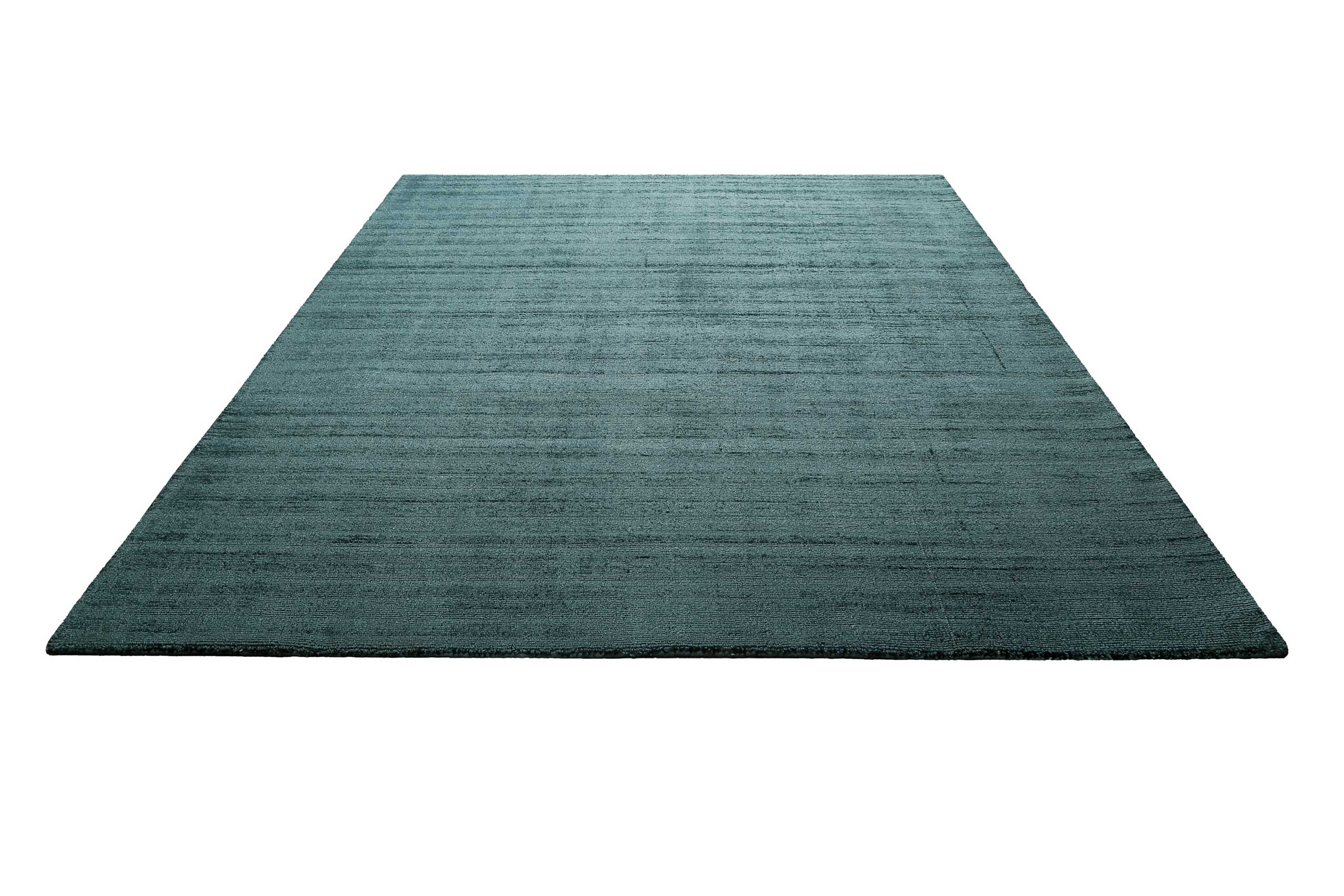 Teppich Türkis Kurzflor 