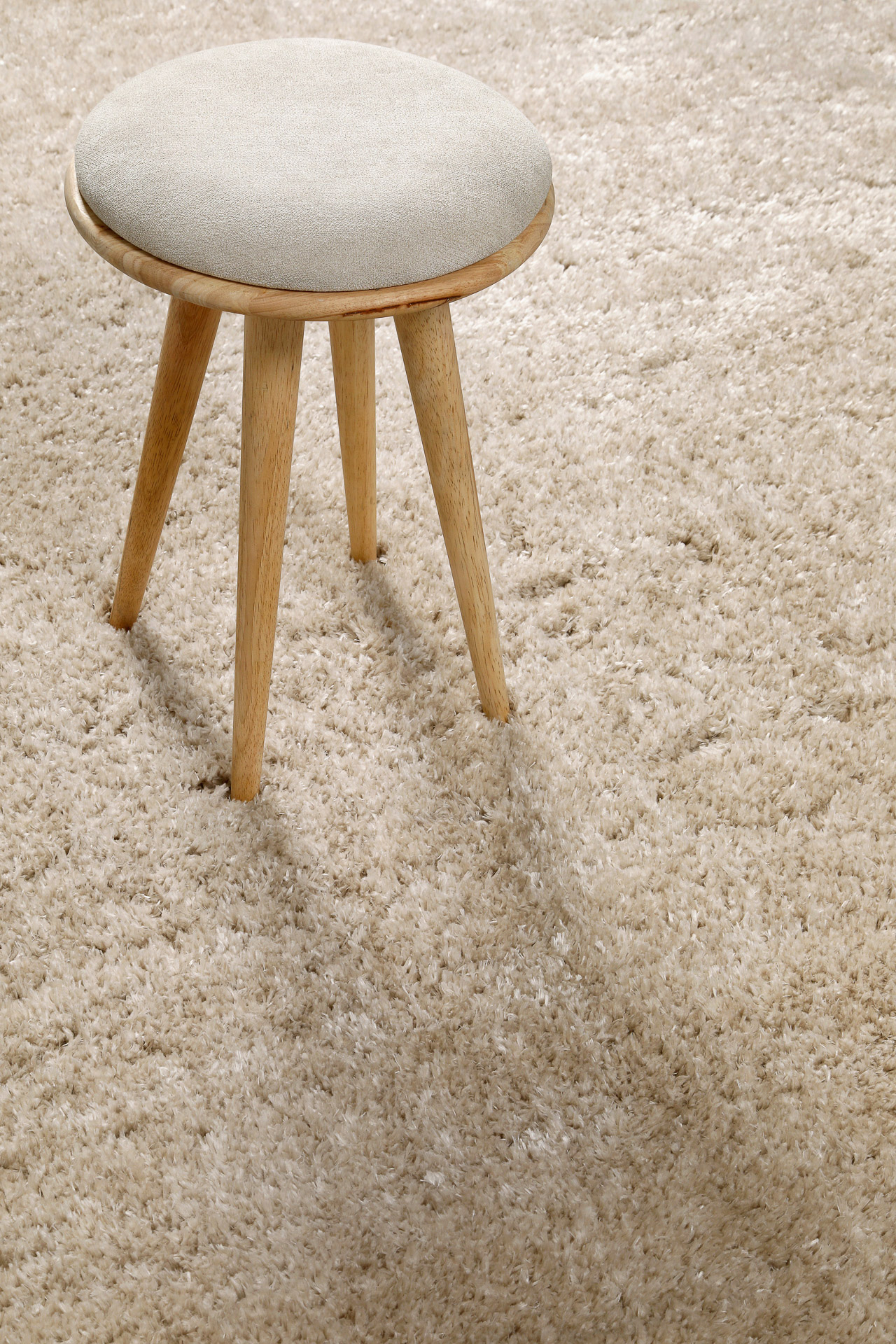 Teppich Beige Hochflor sehr kuschelig & flauschig » Parma « Homie Living - Ansicht 3