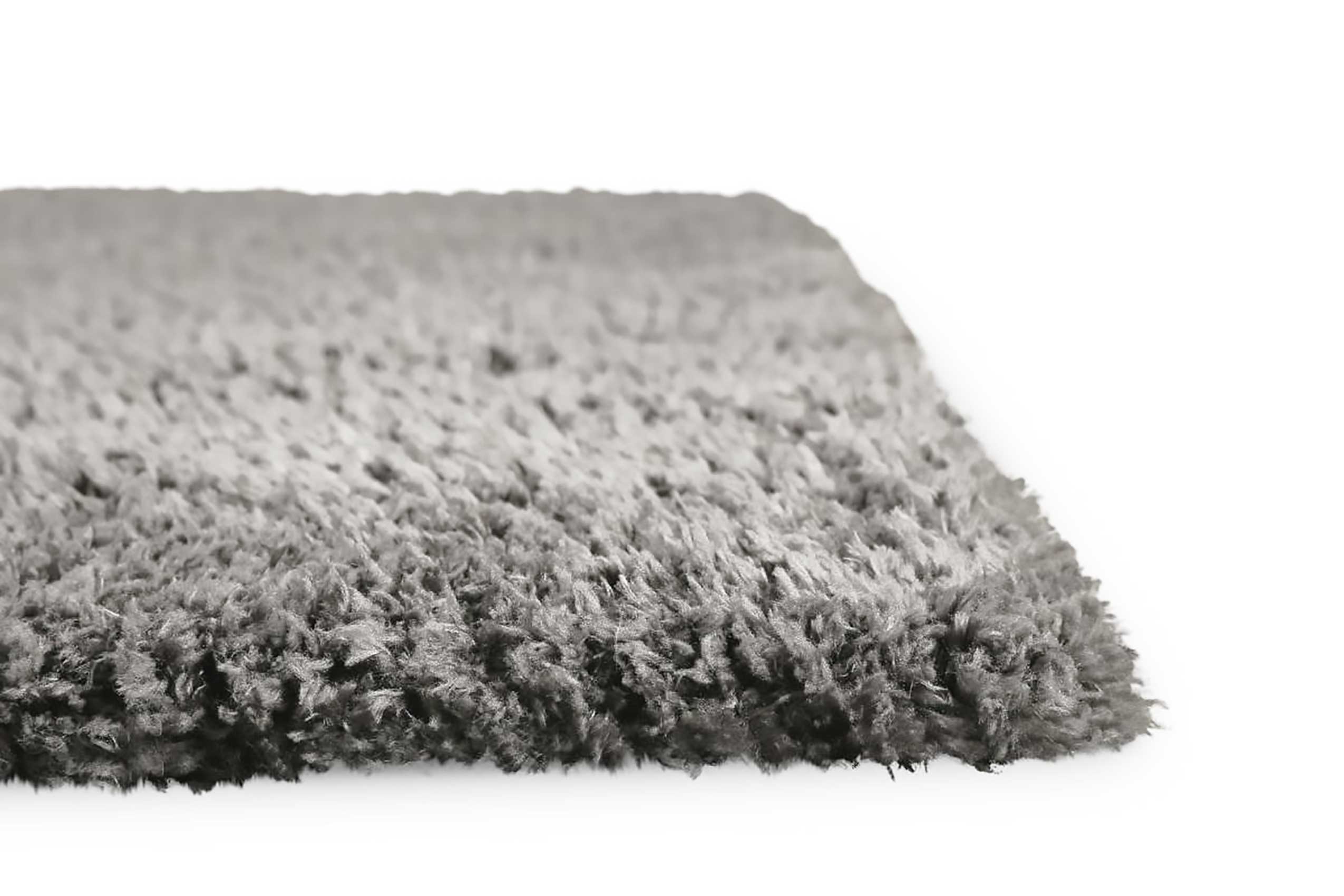 Teppich Grau Hochflor sehr kuschelig & flauschig » Parma « Homie Living - Ansicht 1