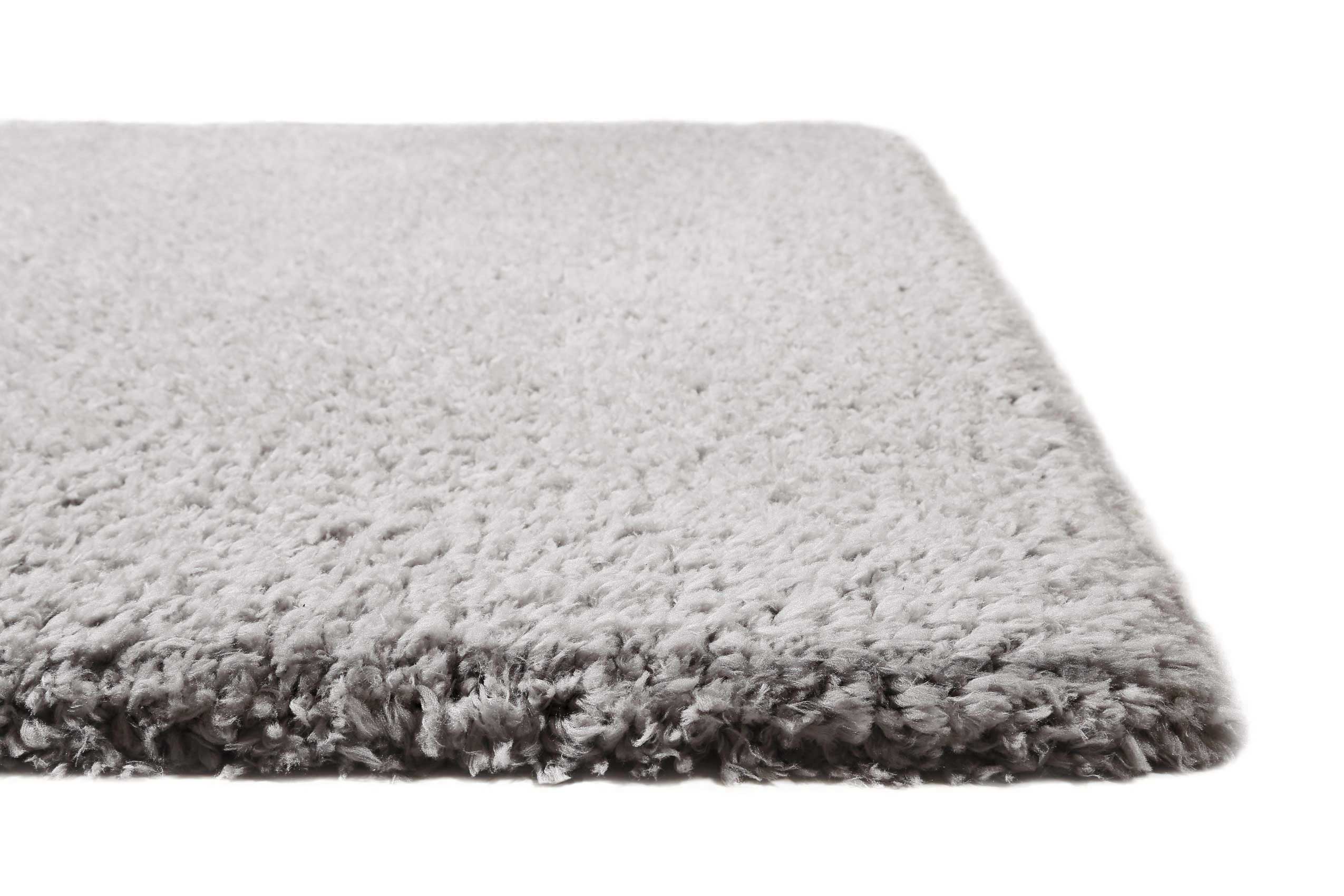Teppich Hellgrau Hochflor sehr kuschelig & flauschig » Parma « Homie Living - Ansicht 2