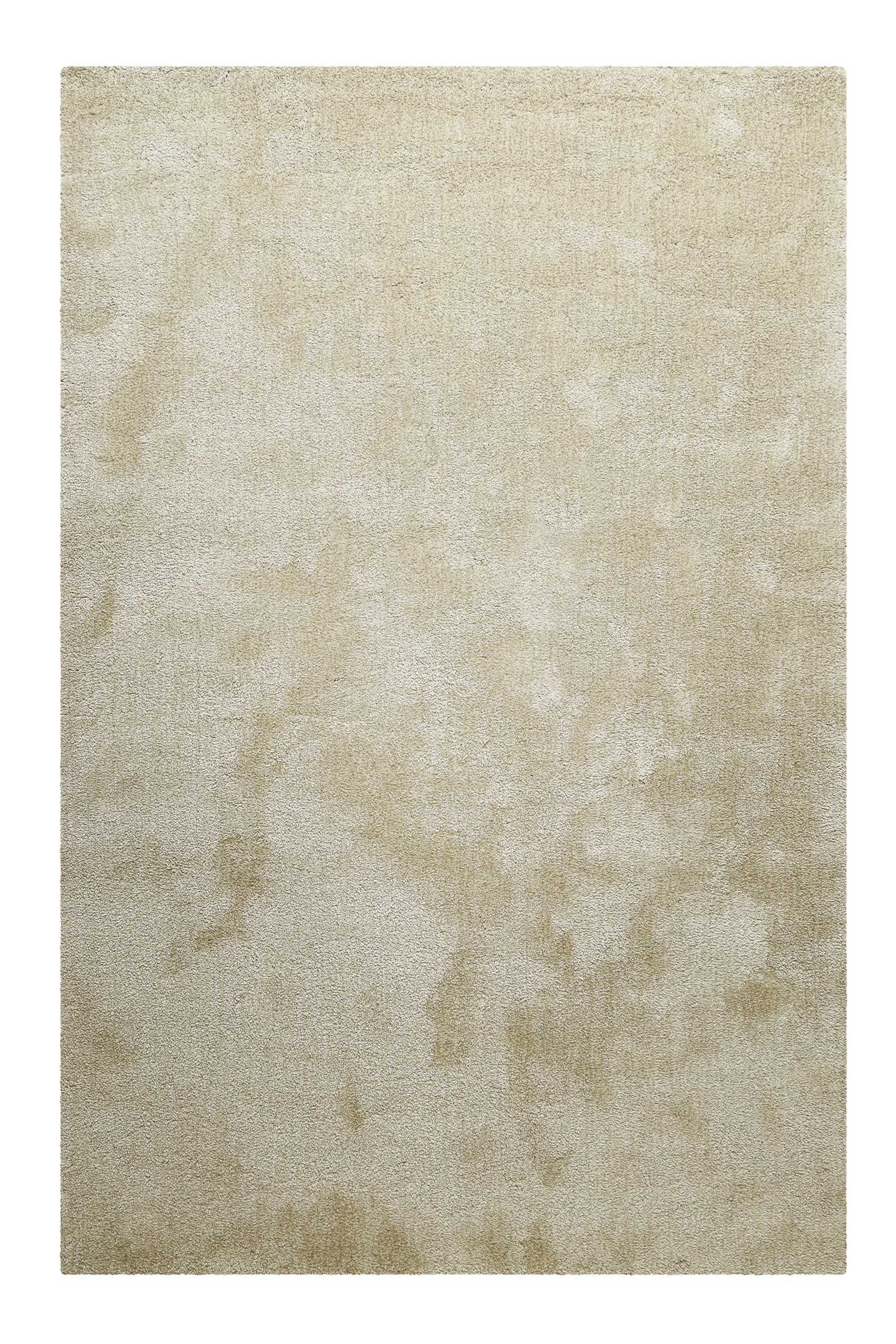 Teppich Beige Sand meliert Hochflor » Pisa « Homie Living - Ansicht 1