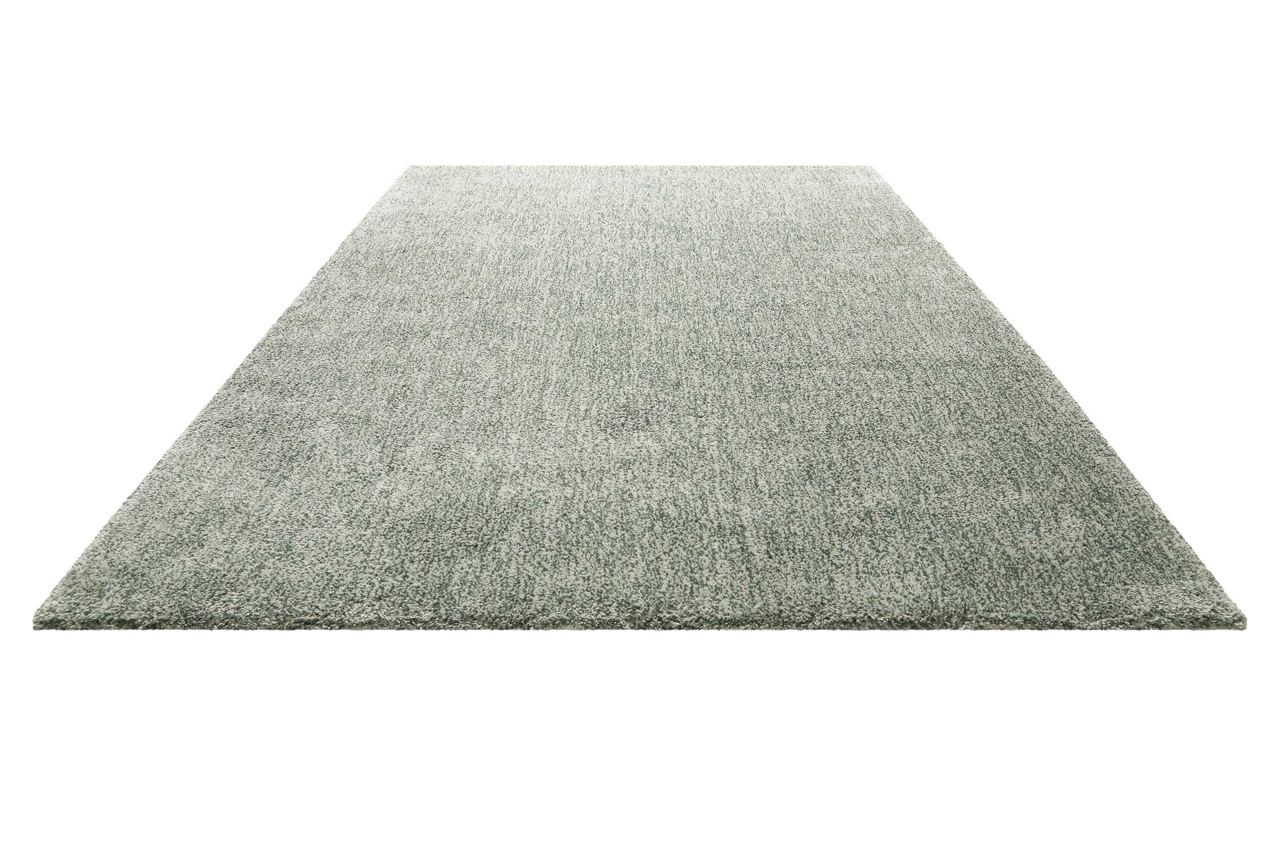 Teppich Mintgrün meliert Hochflor » Pisa « Homie Living - Ansicht 2