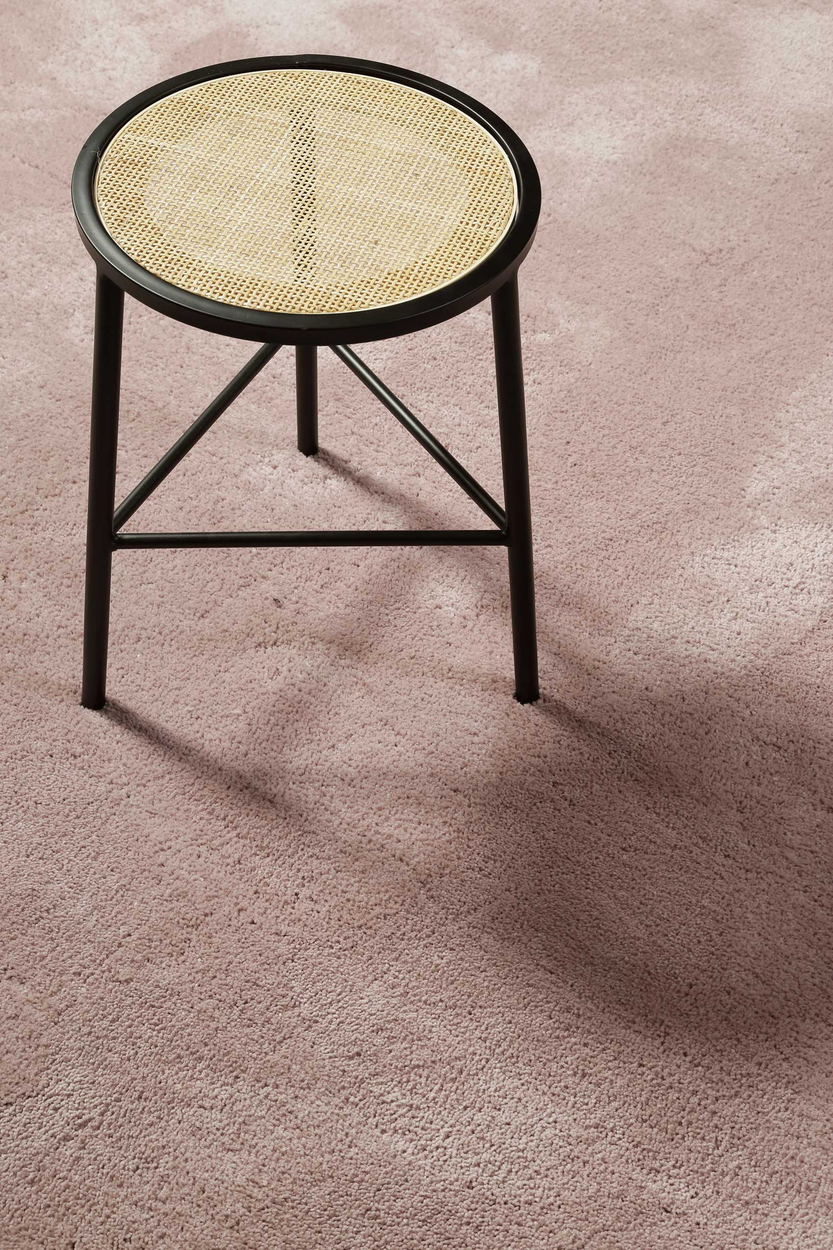 Teppich Rosa Hochflor 