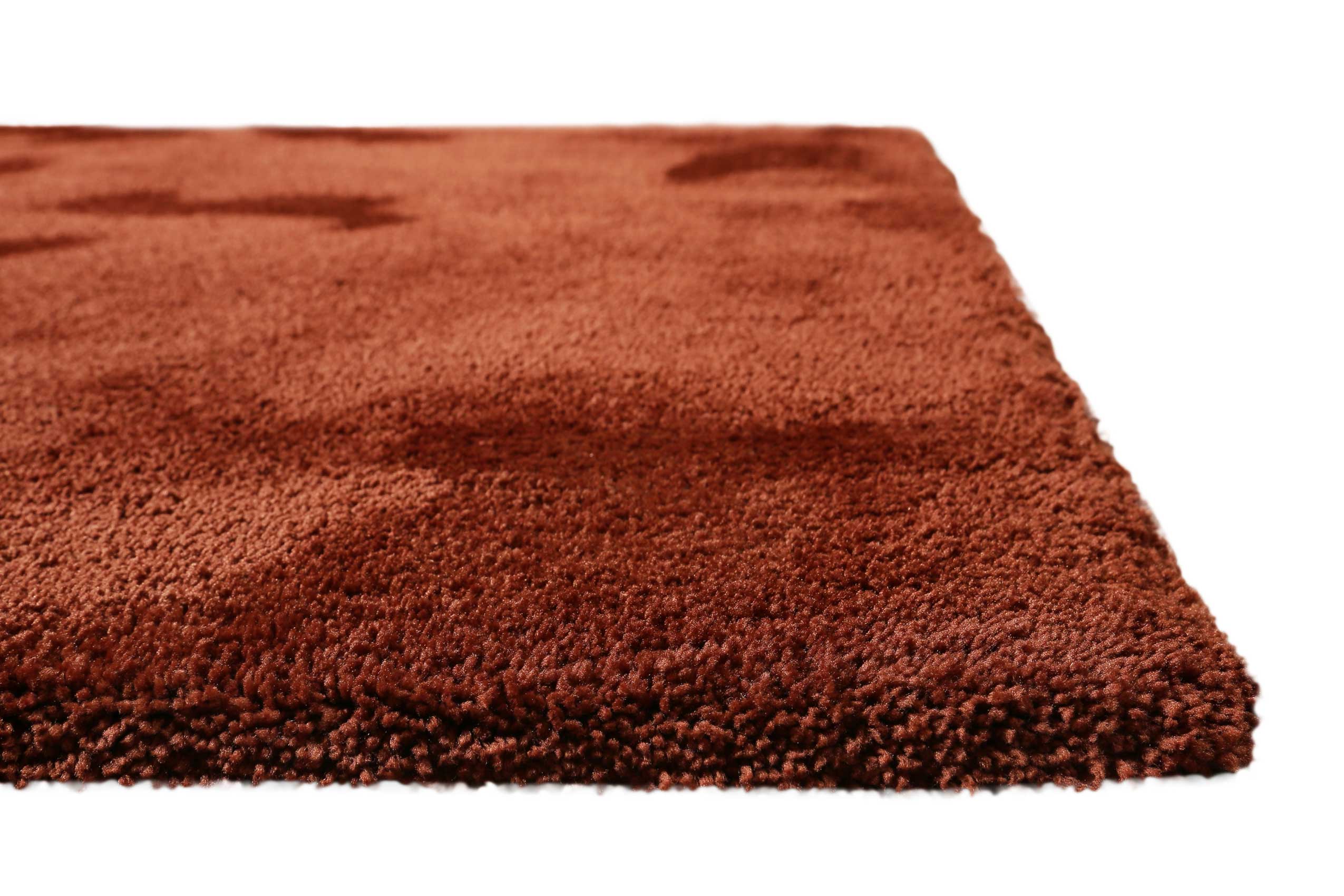 Teppich Braun Hochflor 